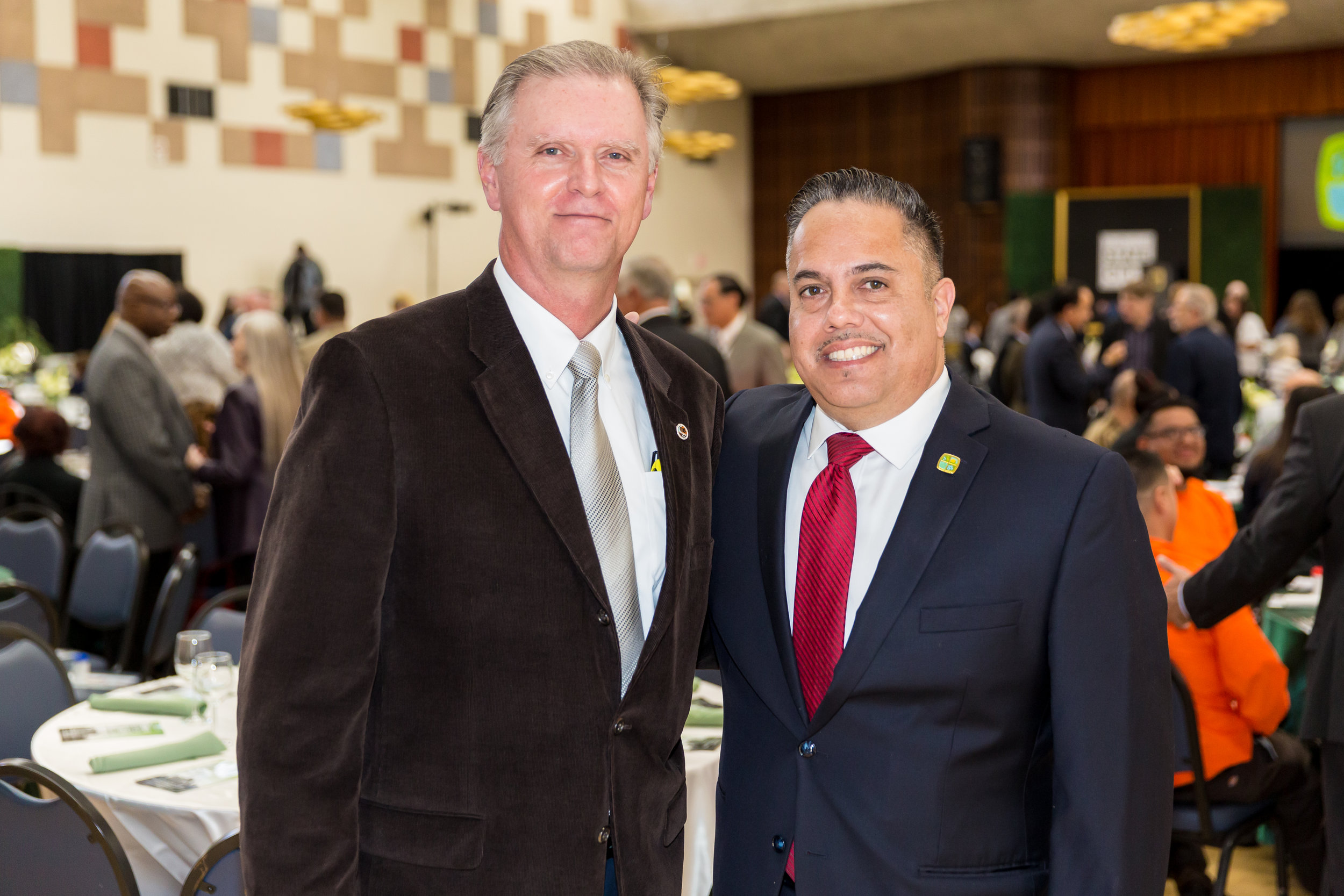 Mayor Vargas and Guest