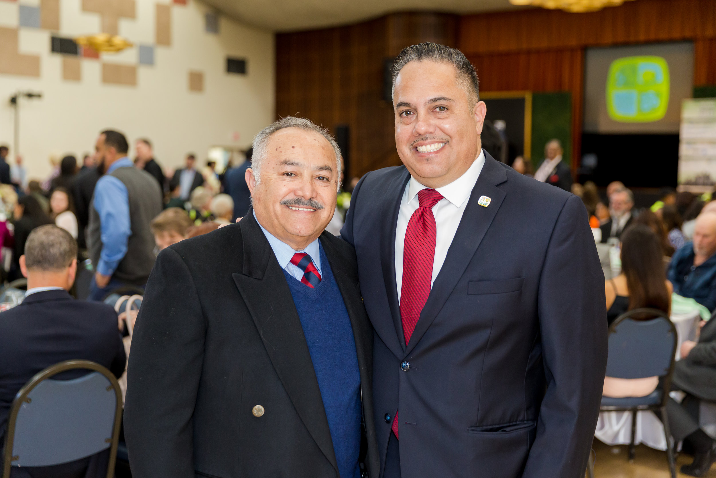 Mayor Vargas and Guest