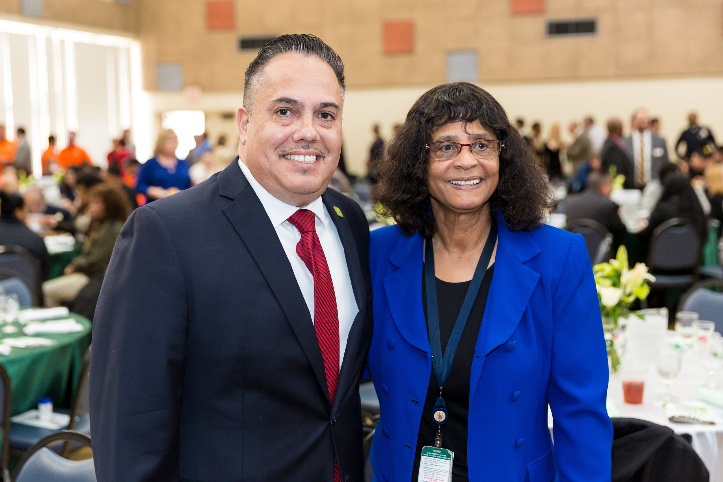 Mayor Vargas and Guest