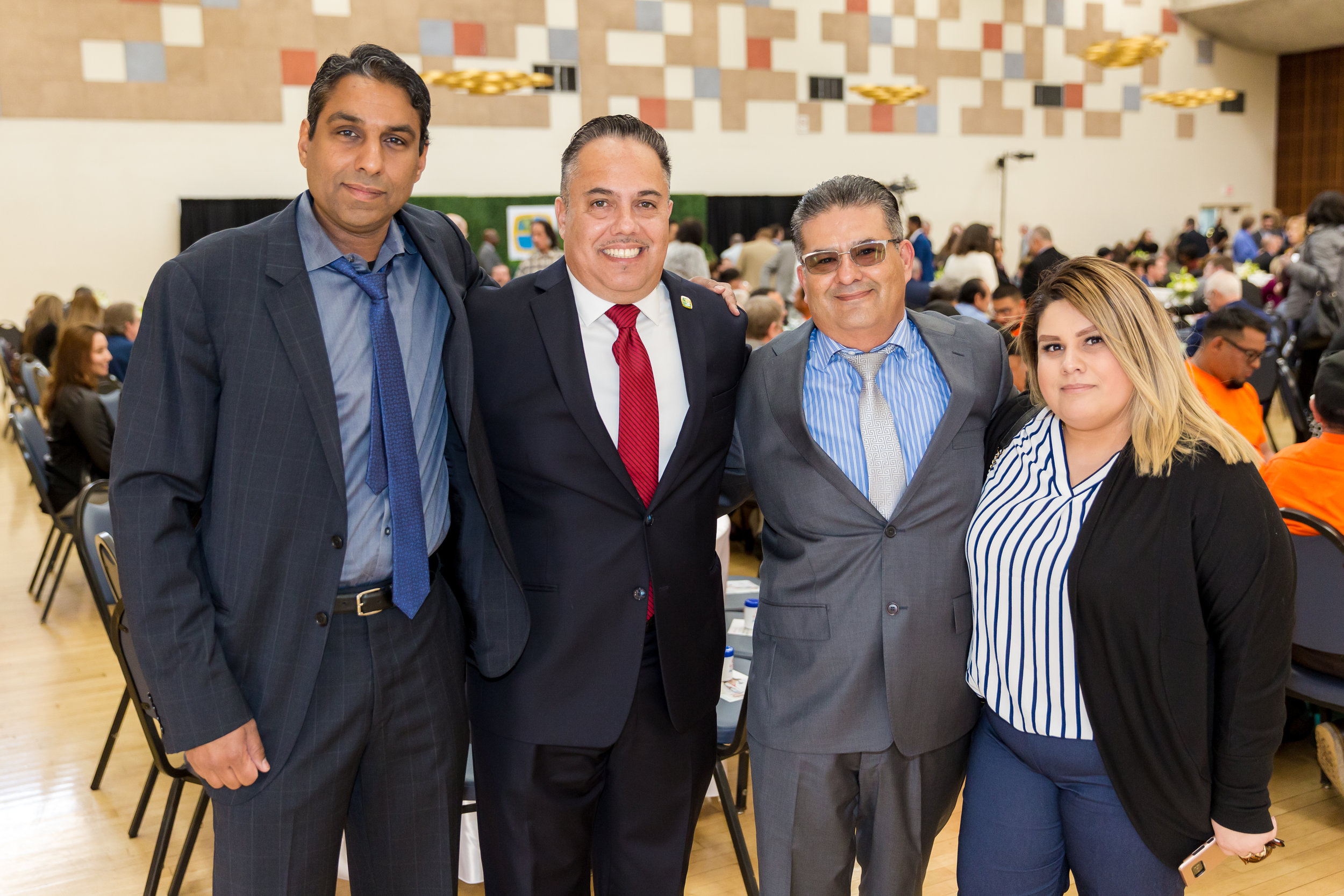 Mayor Vargas and Guests