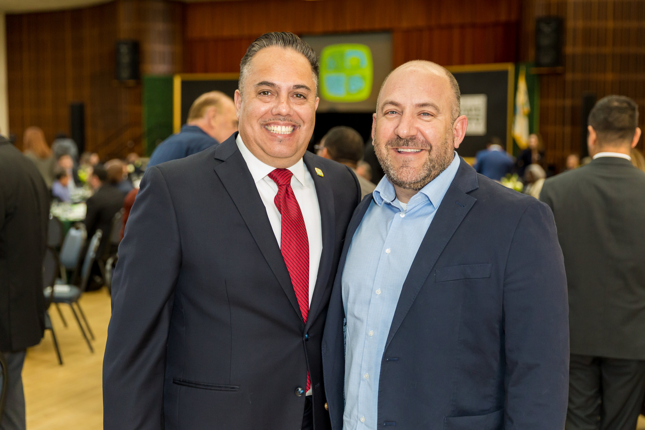 Mayor Vargas and Guest