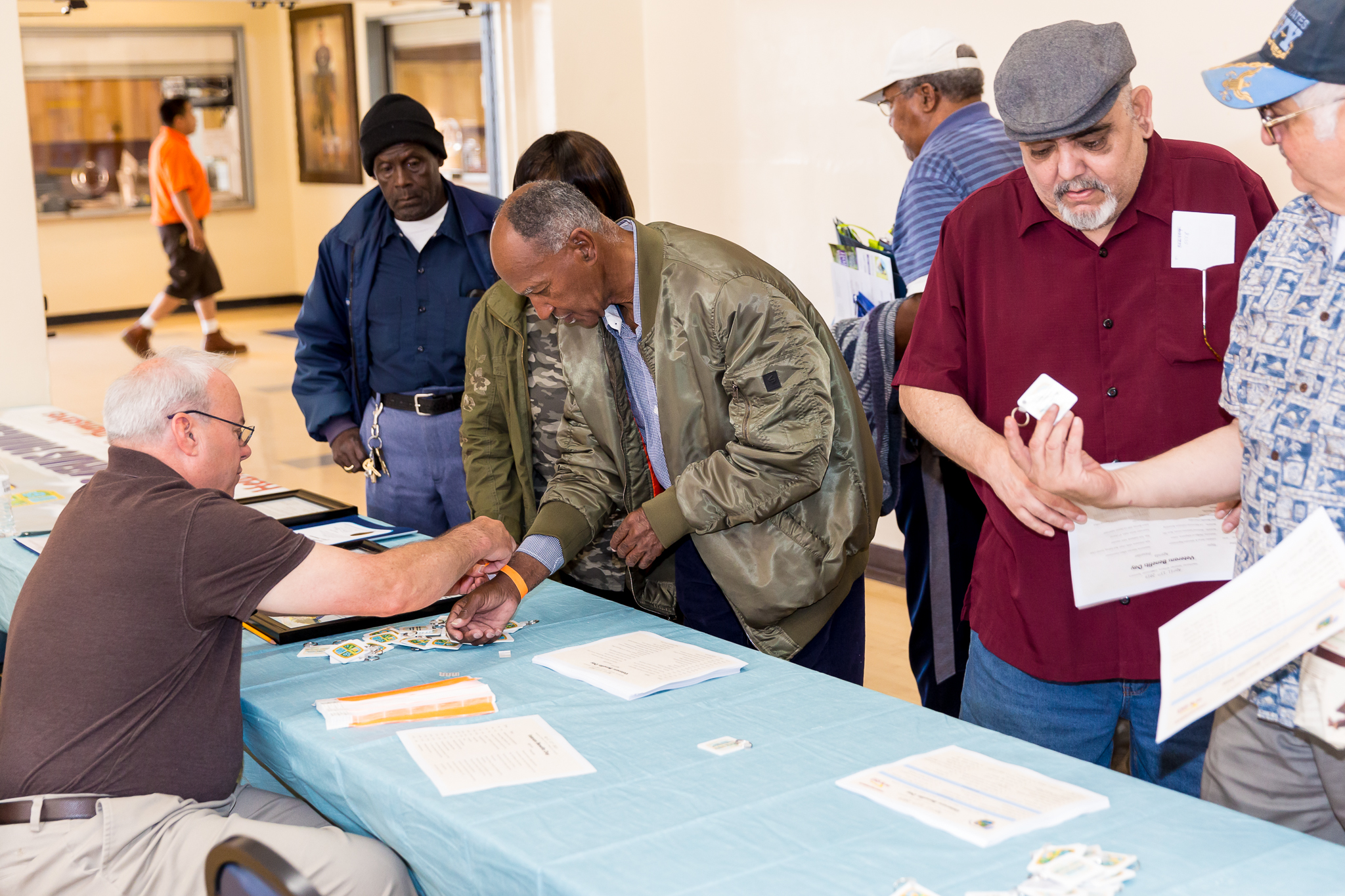 Registration table