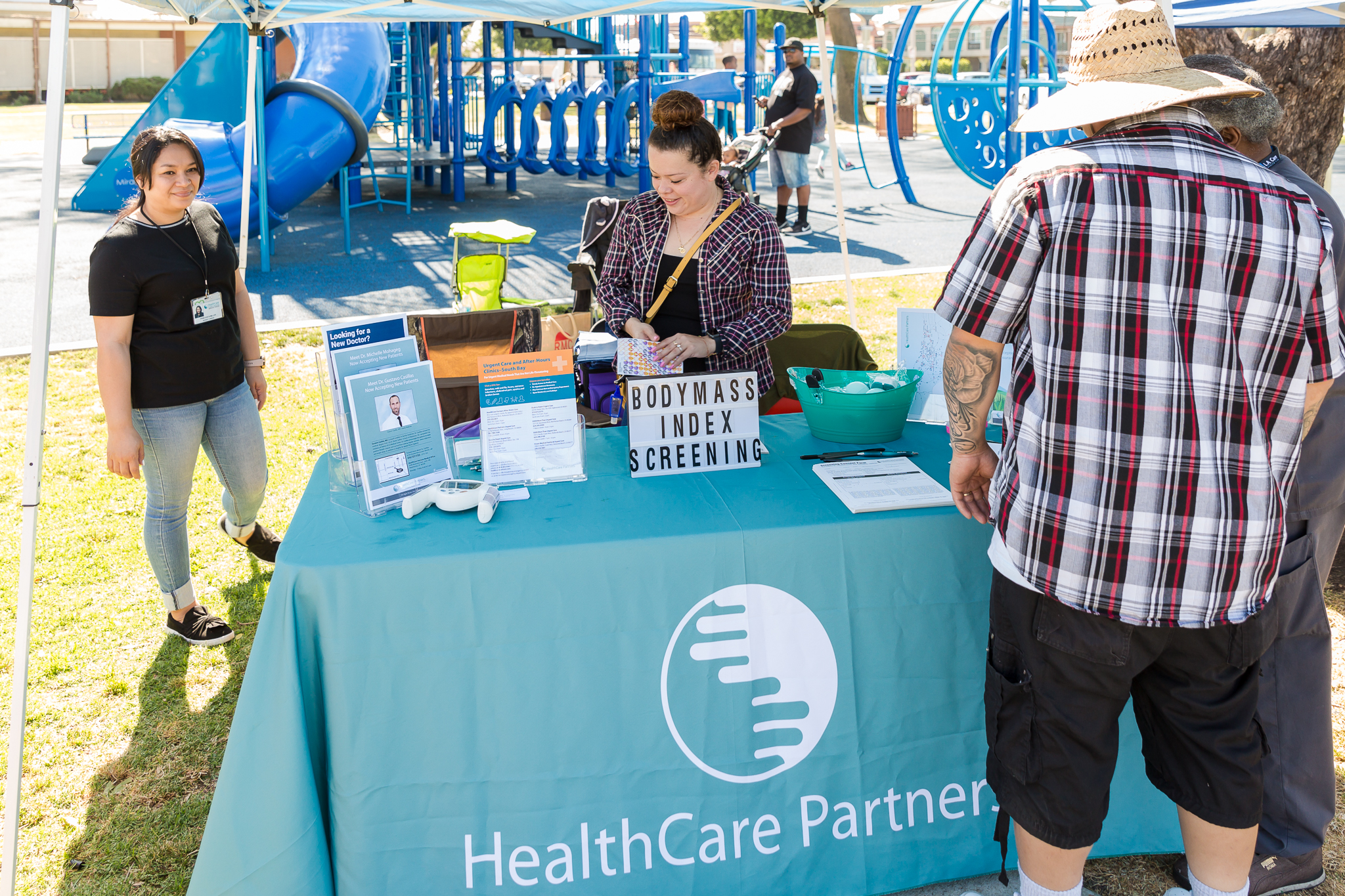 Health Care Partners booth