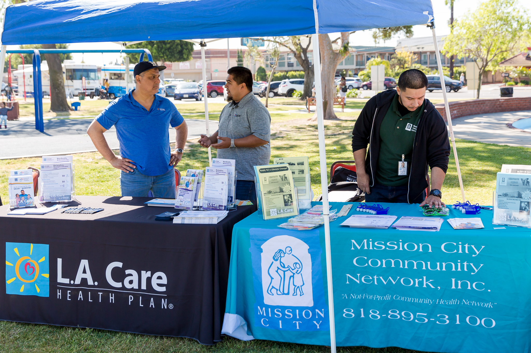 LA Care booth
