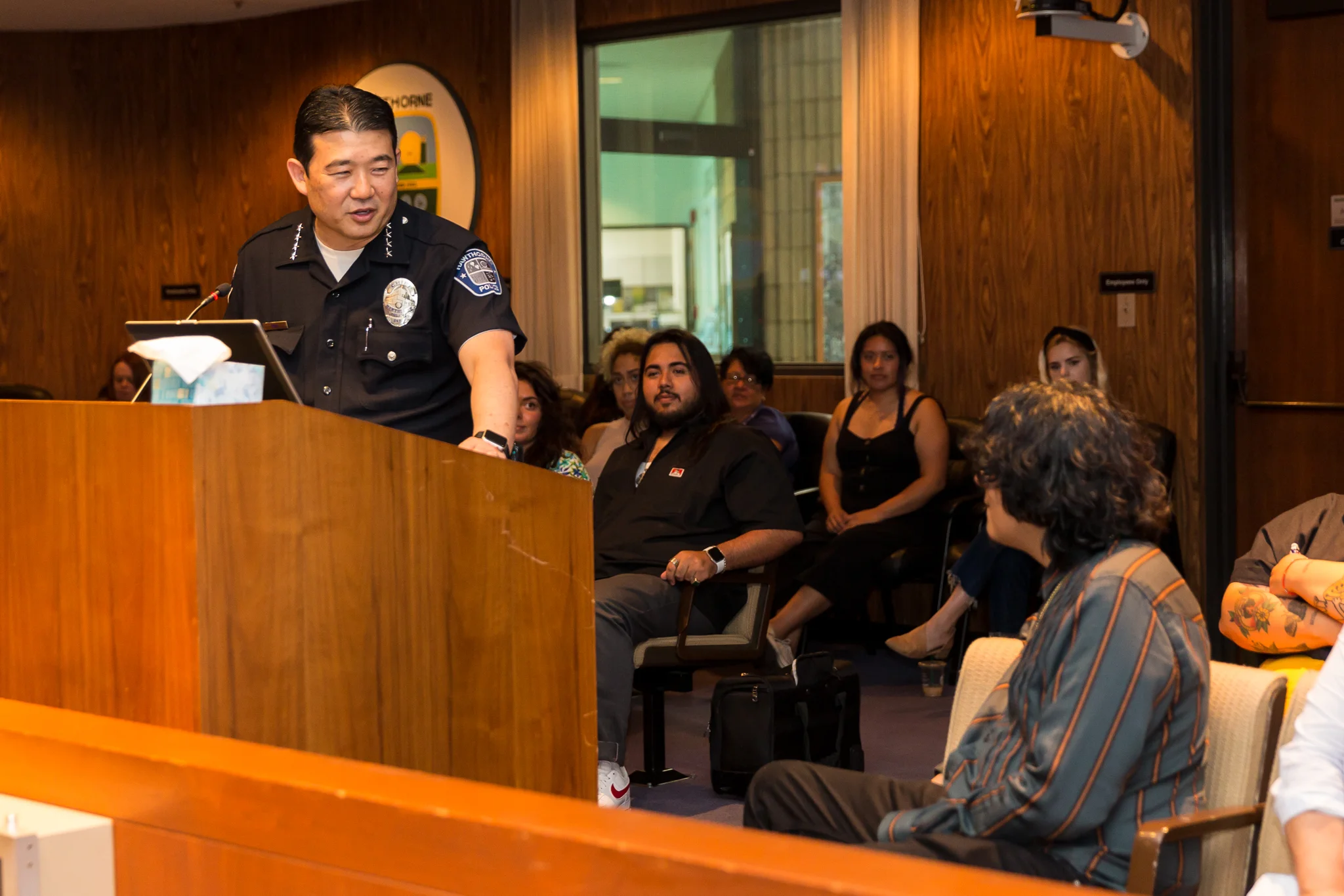 Police Chief Mike Ishii