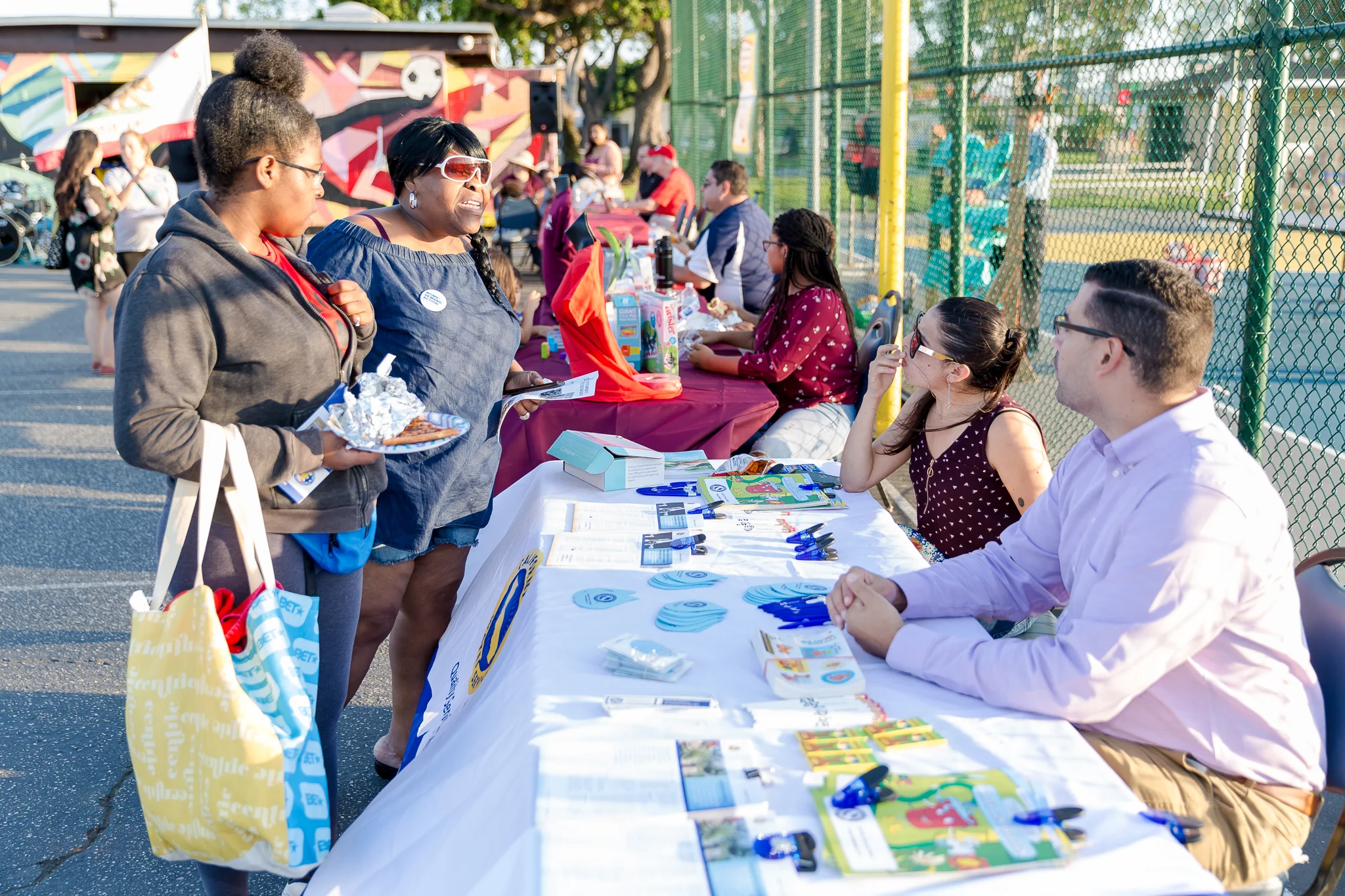 Cal Water booth