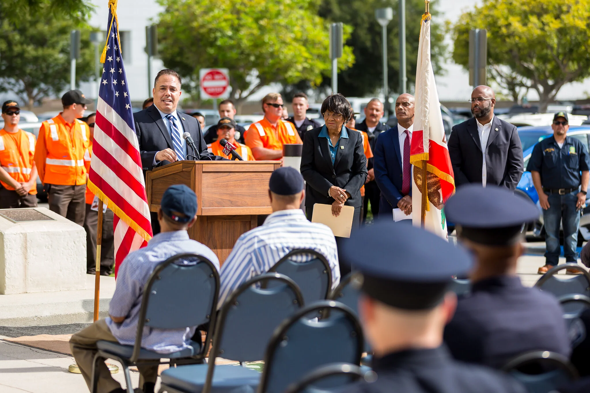 Mayor Alex Vargas and Council members