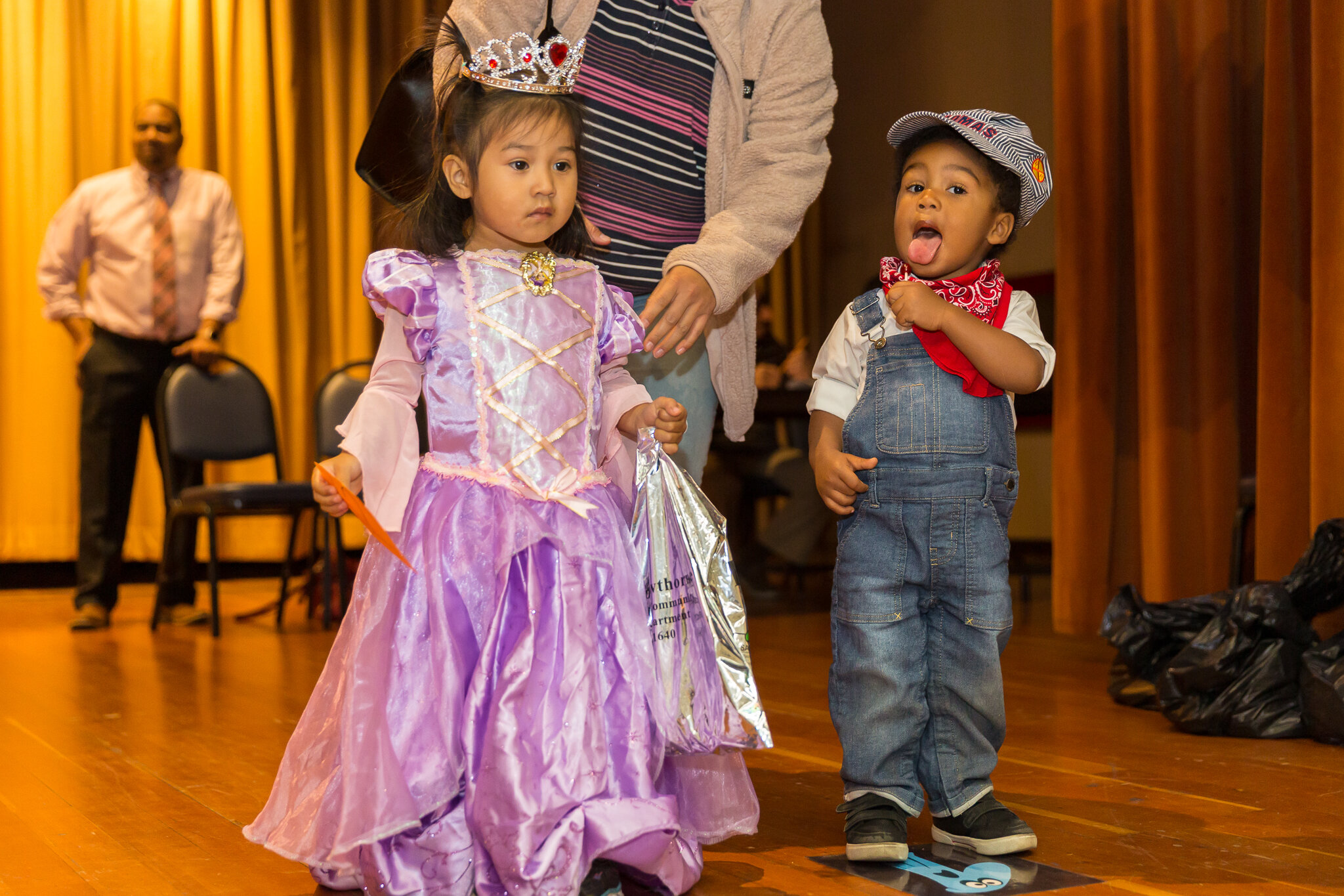 Kids in costume