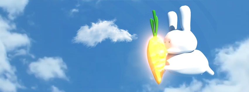 Bonny finds a carrot light-saber