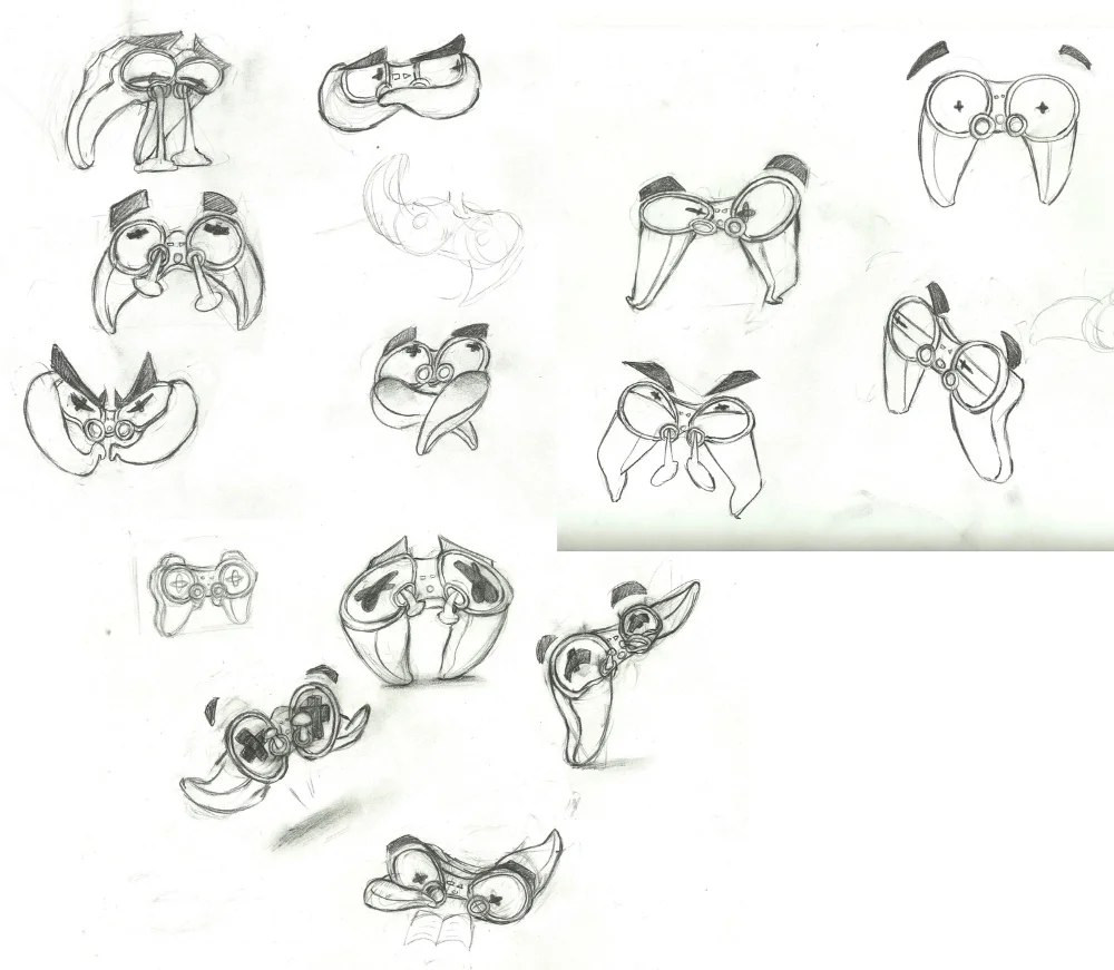 Initial sketches of Controlly