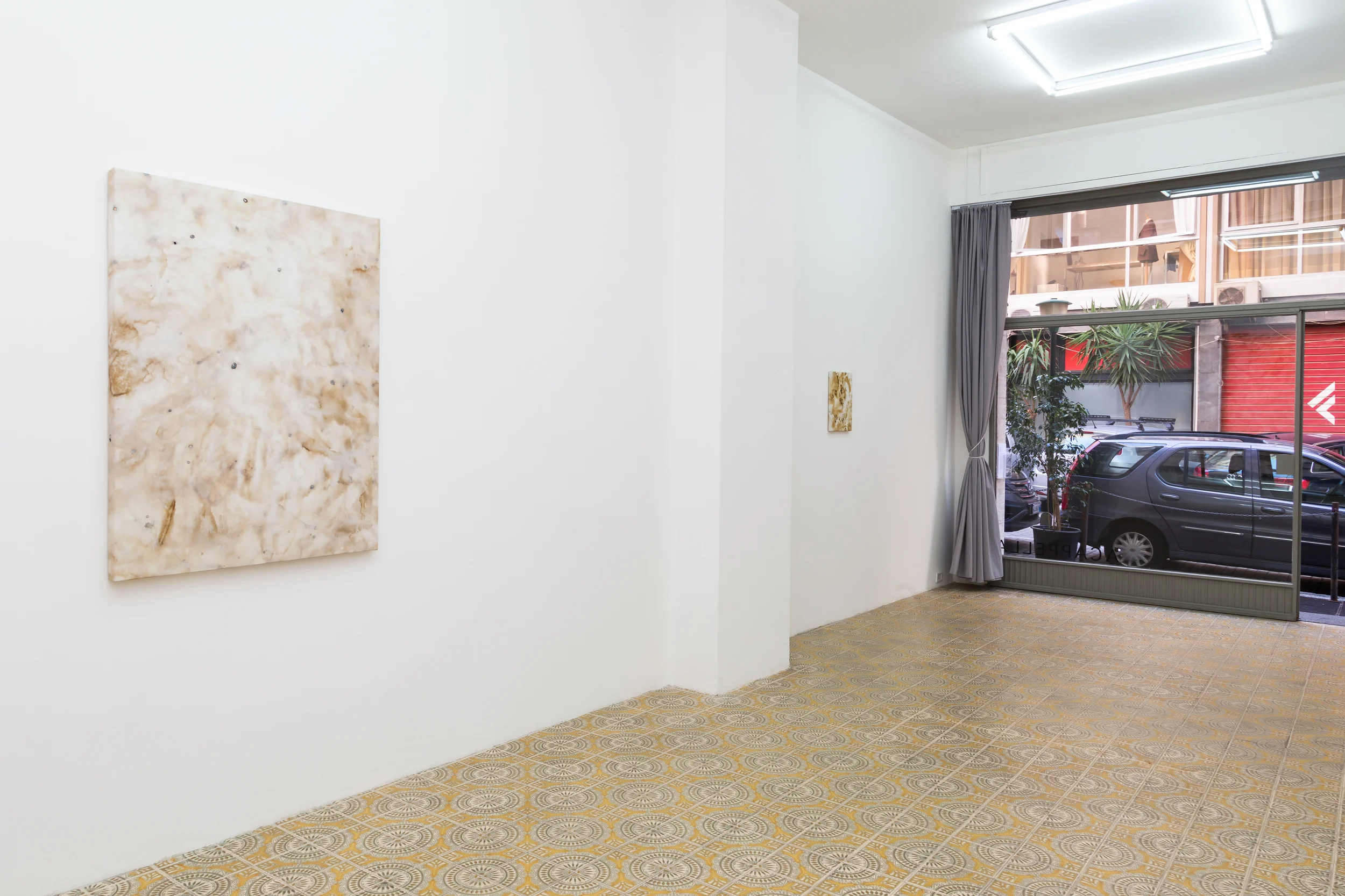 Installation shot for Domenica at Galleria Acappella. Naples, Italy