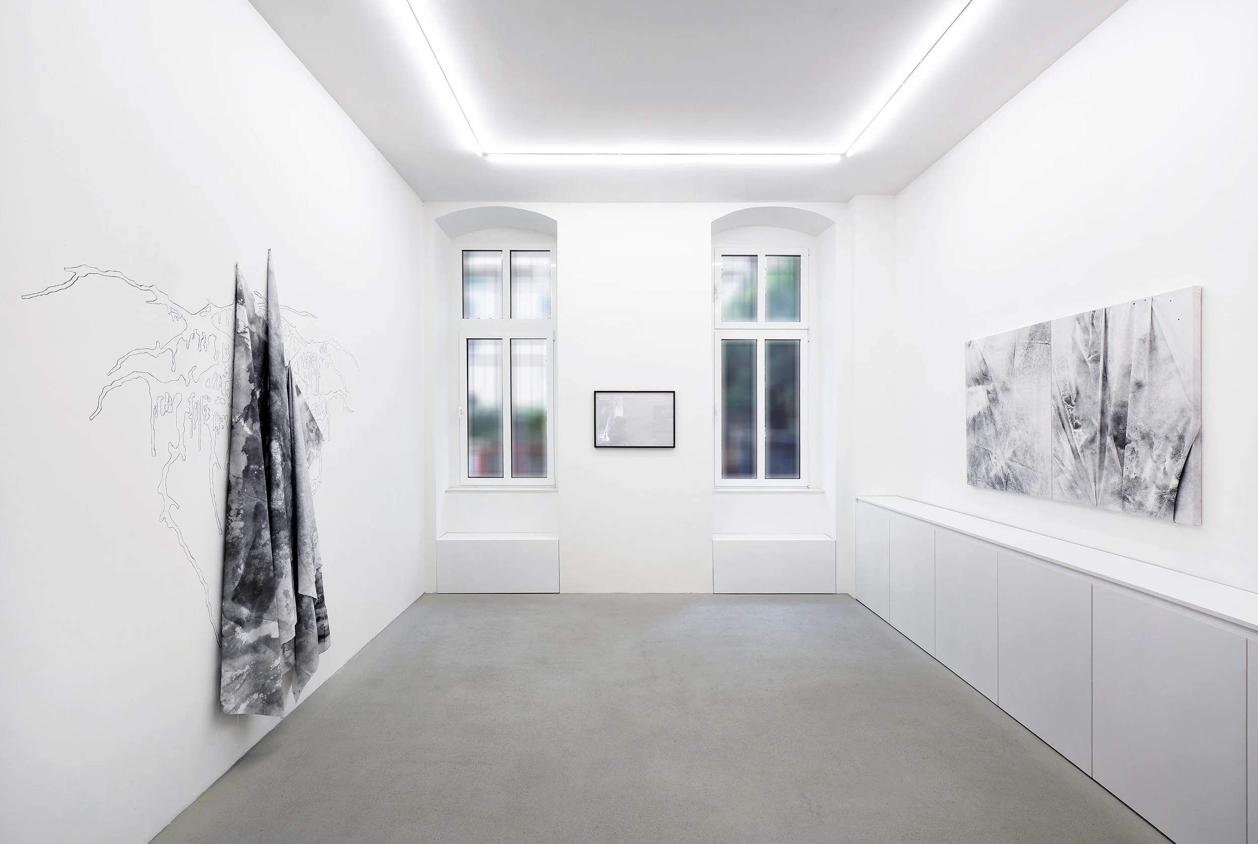 Installation Shot For h E ll at Galerie Rolando Anselmi. Berlin, Germany
