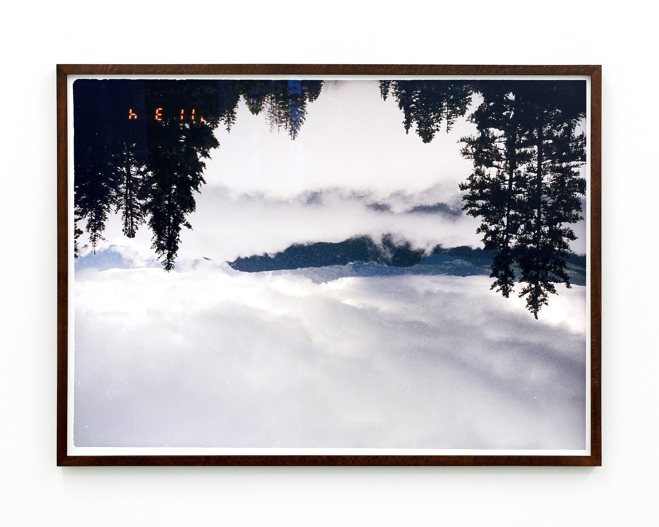   h E ll   2015  C-Print in Artist Frame  30 x 24 inches 