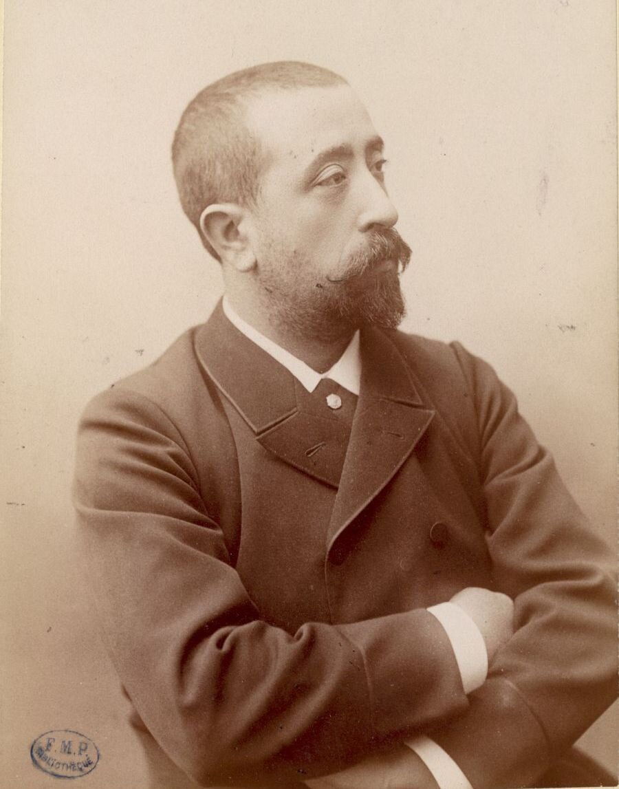 Georges Gilles de La Tourette，大约1870年