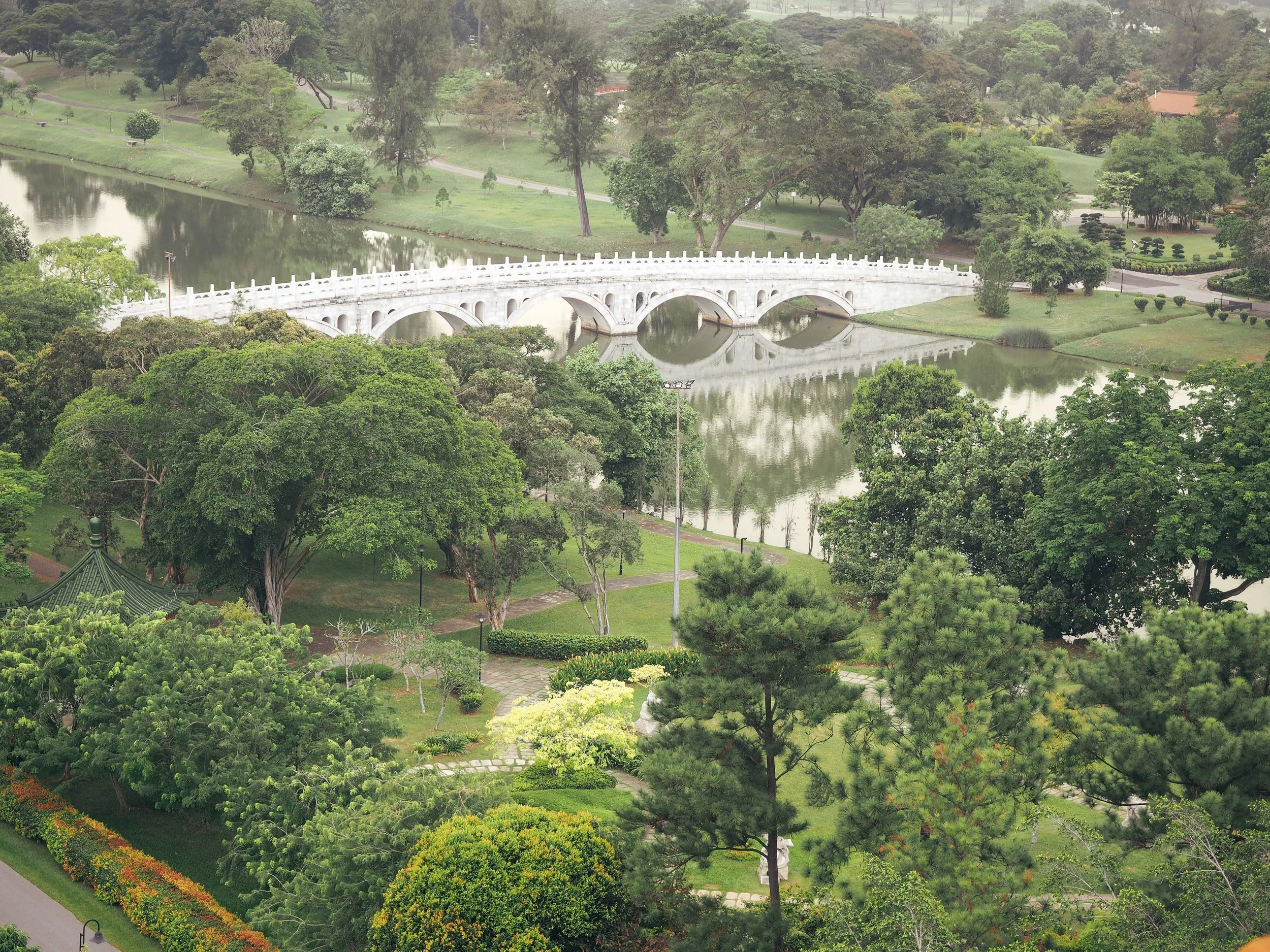 View from the top of the pagoda.