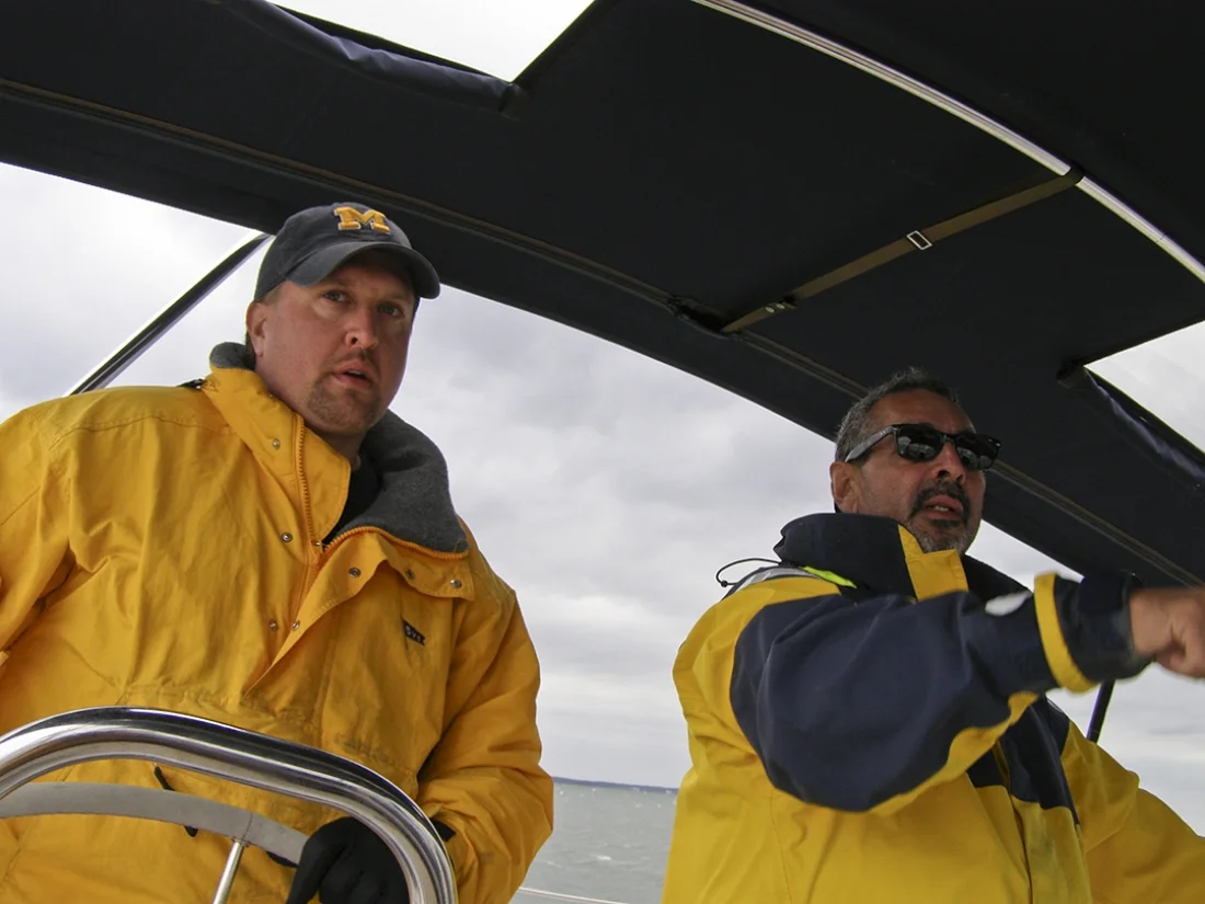  Stormy weather on the Chesapeake Bay 