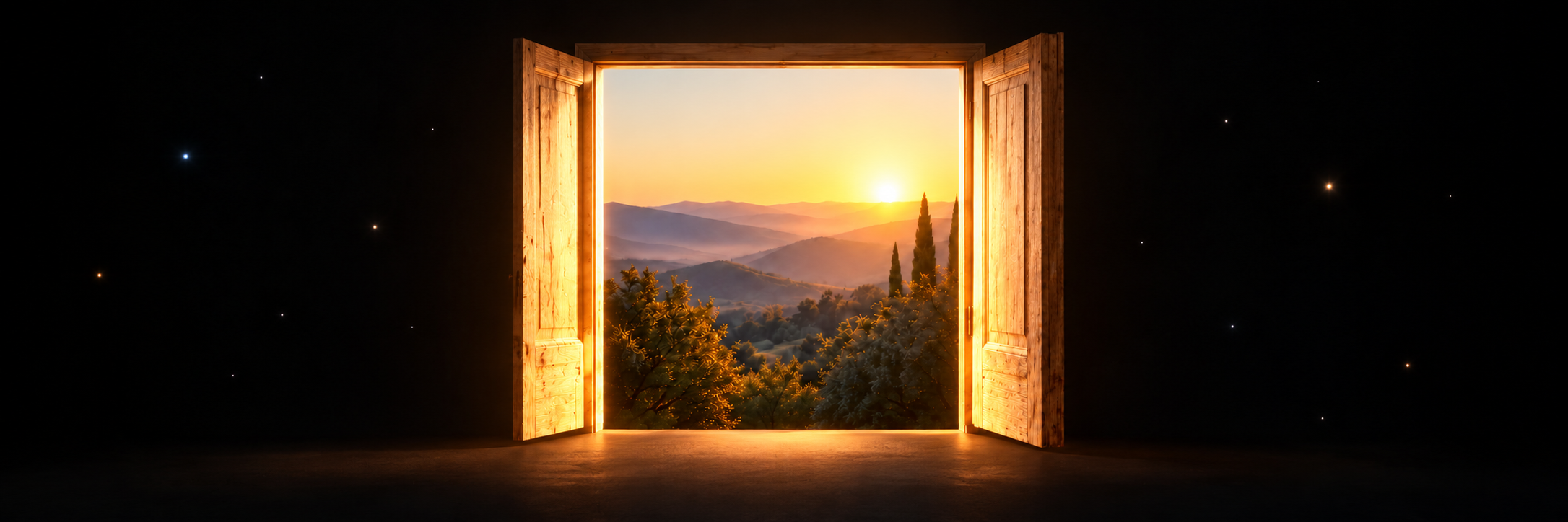 Tor zum goldenen Sonnenaufgang.png
