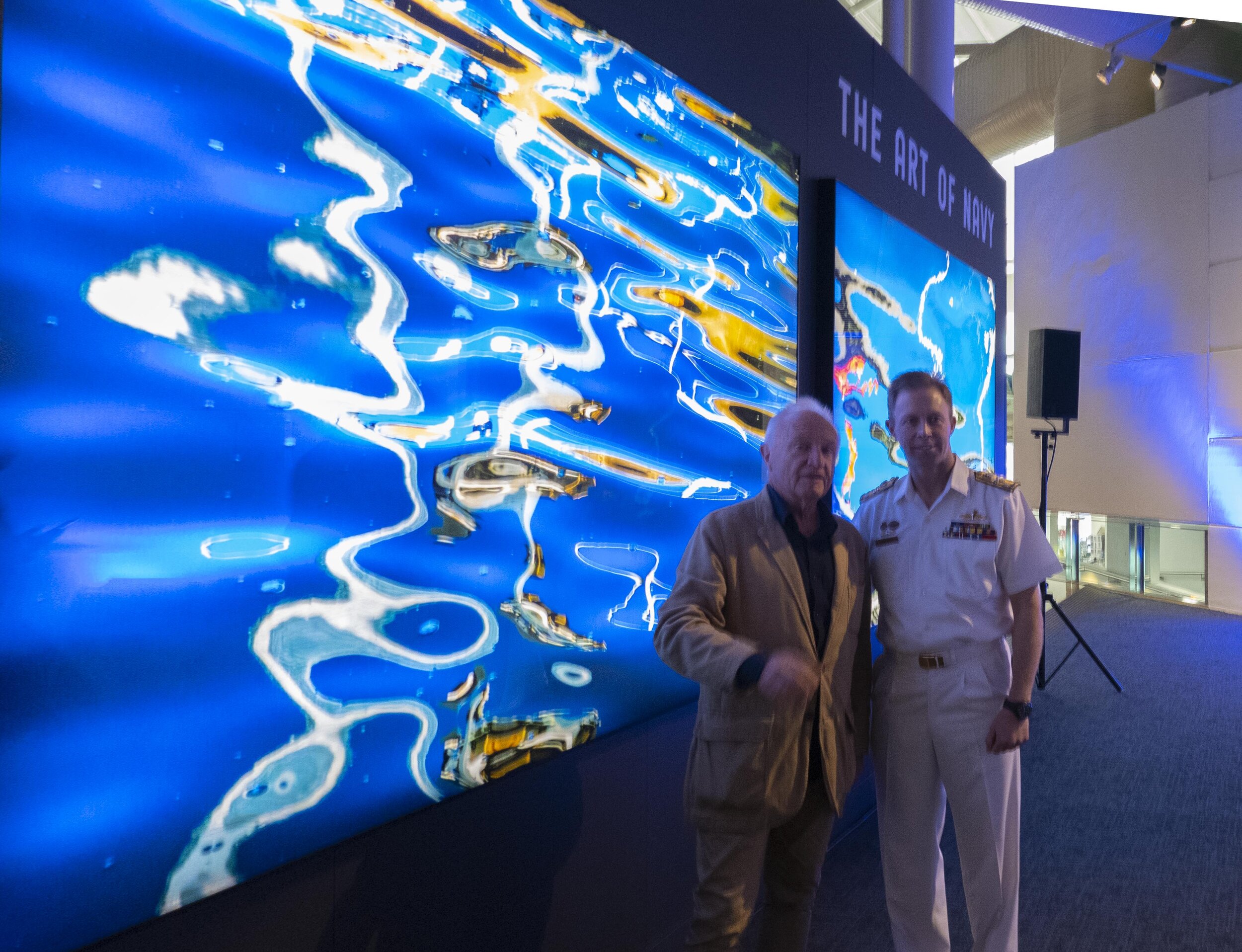 Tany Bush, Deputy Director, ANMM and Vice Admiral, Michael Noonan, AO