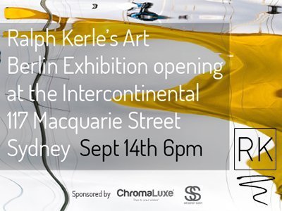 Ralph Kerle's Berlin Exhibition Opening at The Intercontinental Hotel, Sydney
