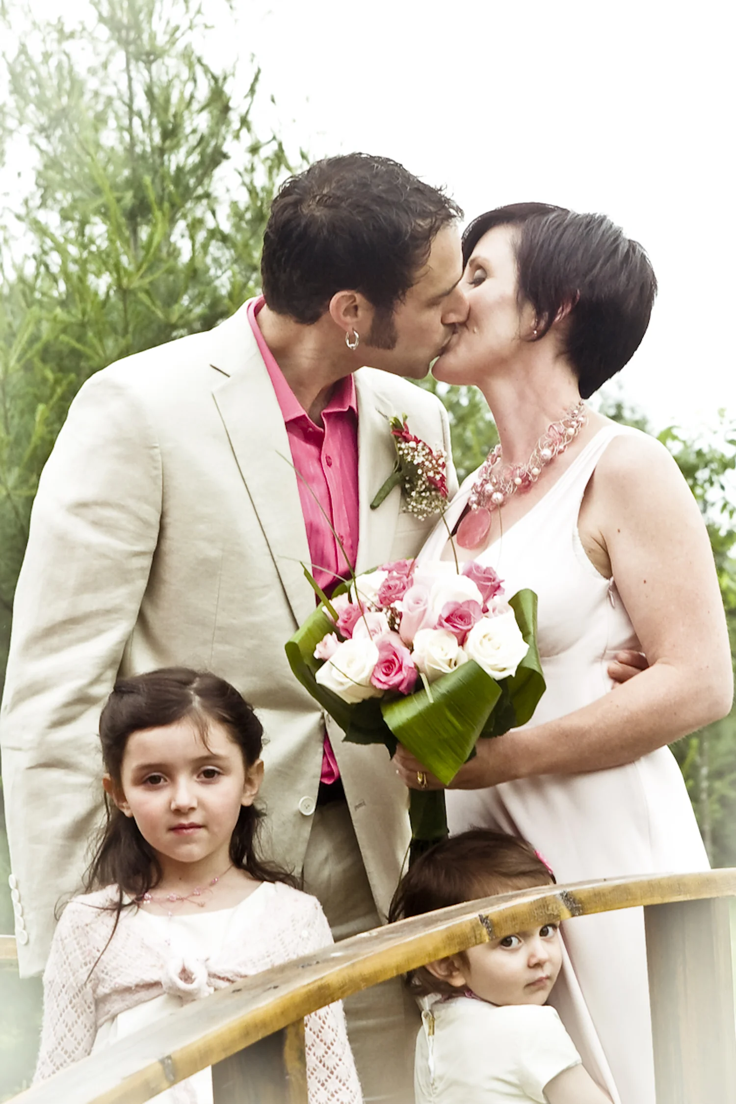 kiss ceremony montreal wedding photography