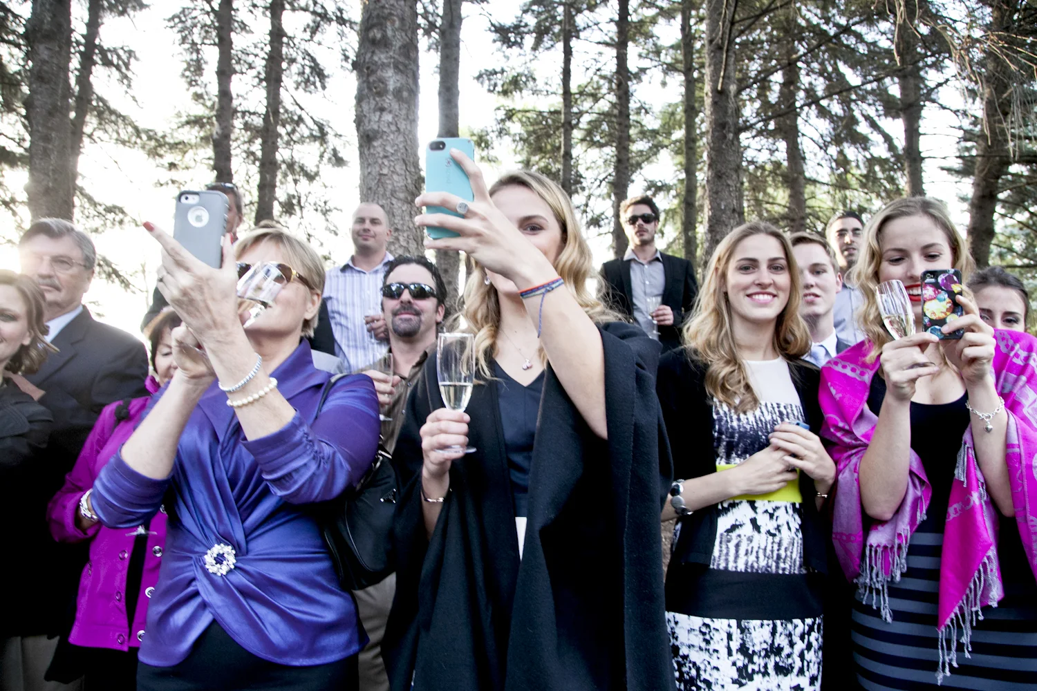 wedding guests la toundra montreal wedding photography