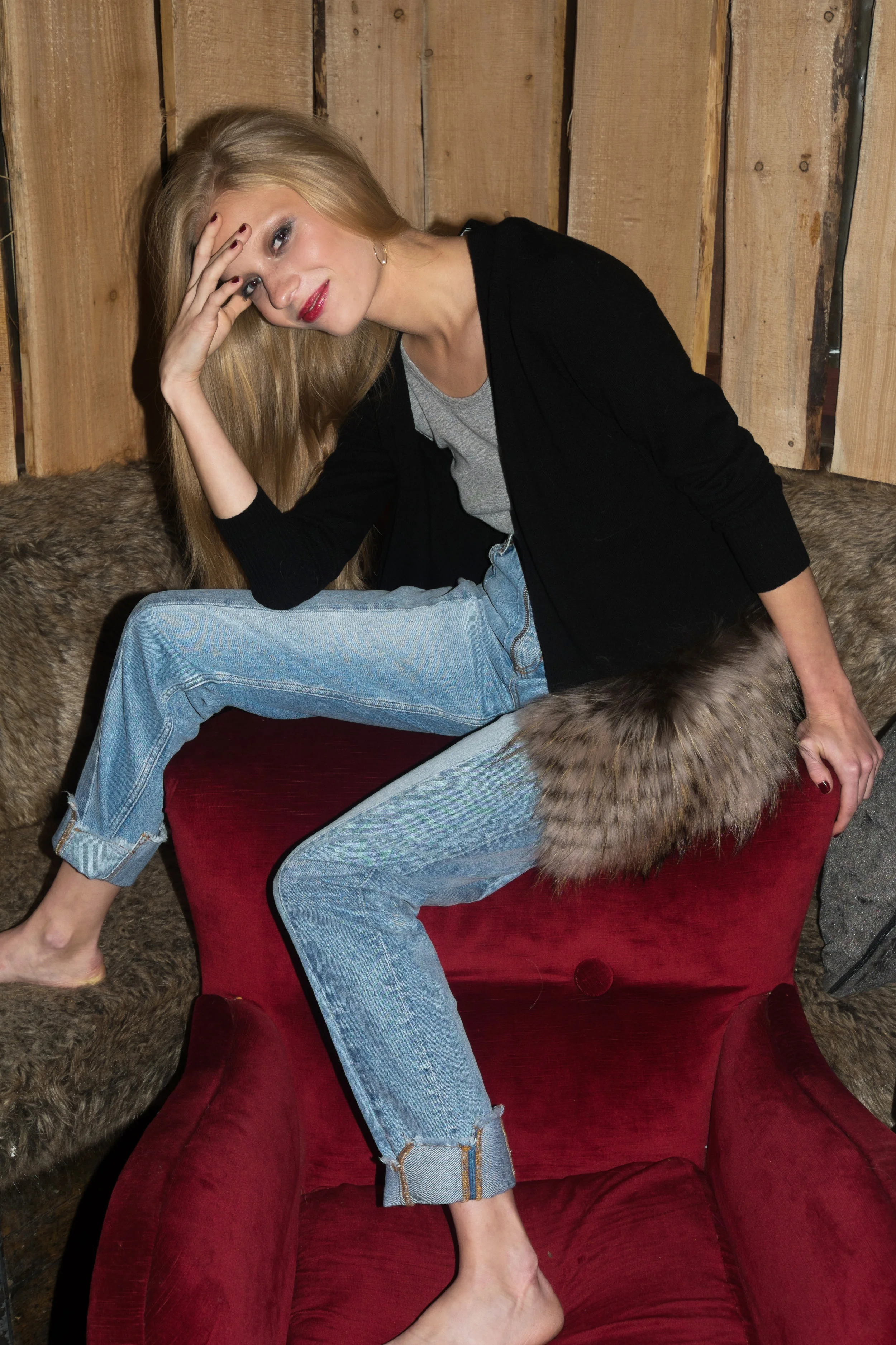 Black & Natural Trim Cardigan.jpg