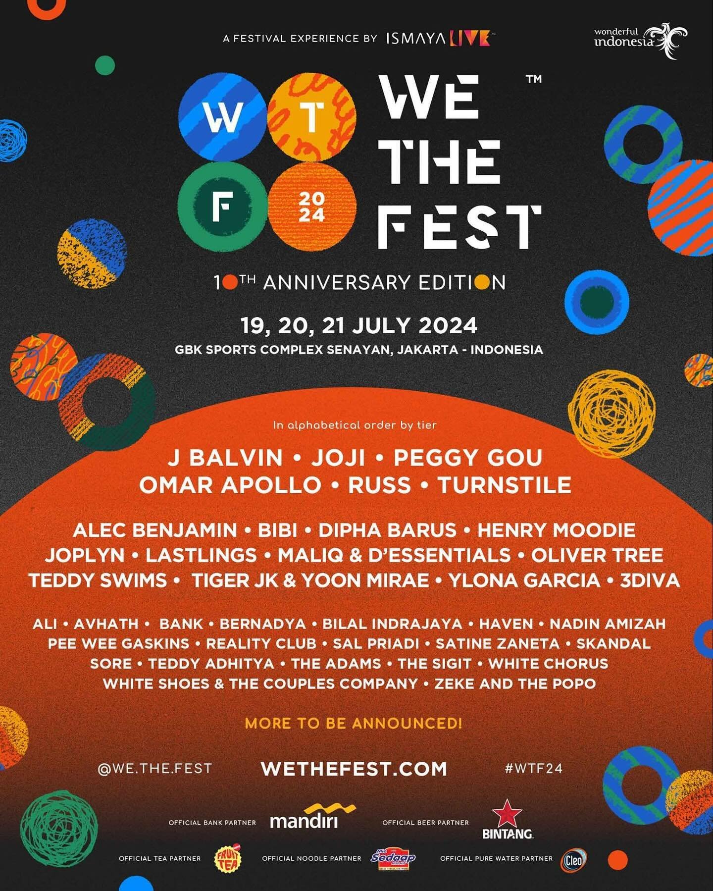 Reposted &bull; @we.the.fest As summer beckons, it&rsquo;s time to heed the call... 🌞

Announcing phase 2 lineup for the highly-anticipated We The Fest 10th Anniversary Edition! Get ready to groove to the sounds of both familiar favorites and fresh 