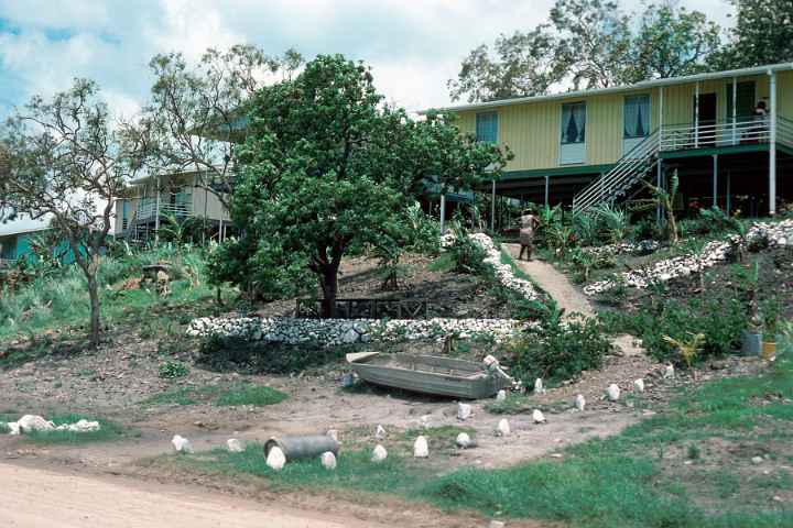 Houses at Rosehill, Thursday Island, Queensland