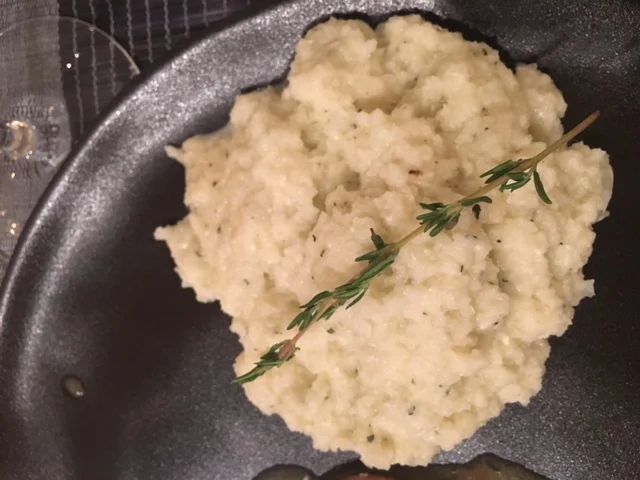 Blue Cheese Cauliflower Puree
