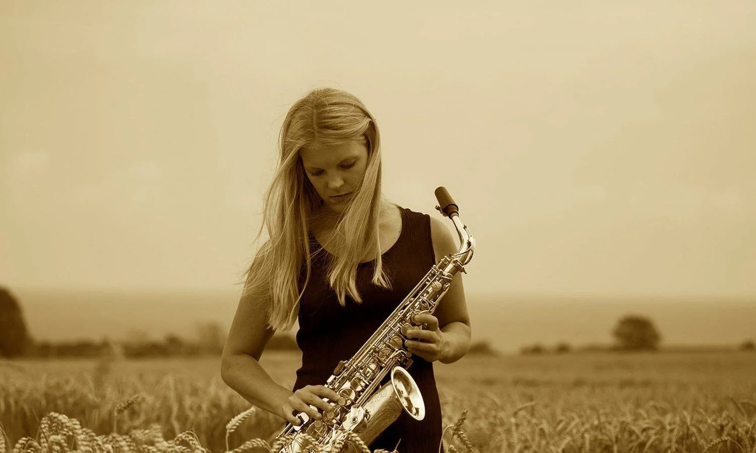 Saxophonist Linn Persson - Simrishamn