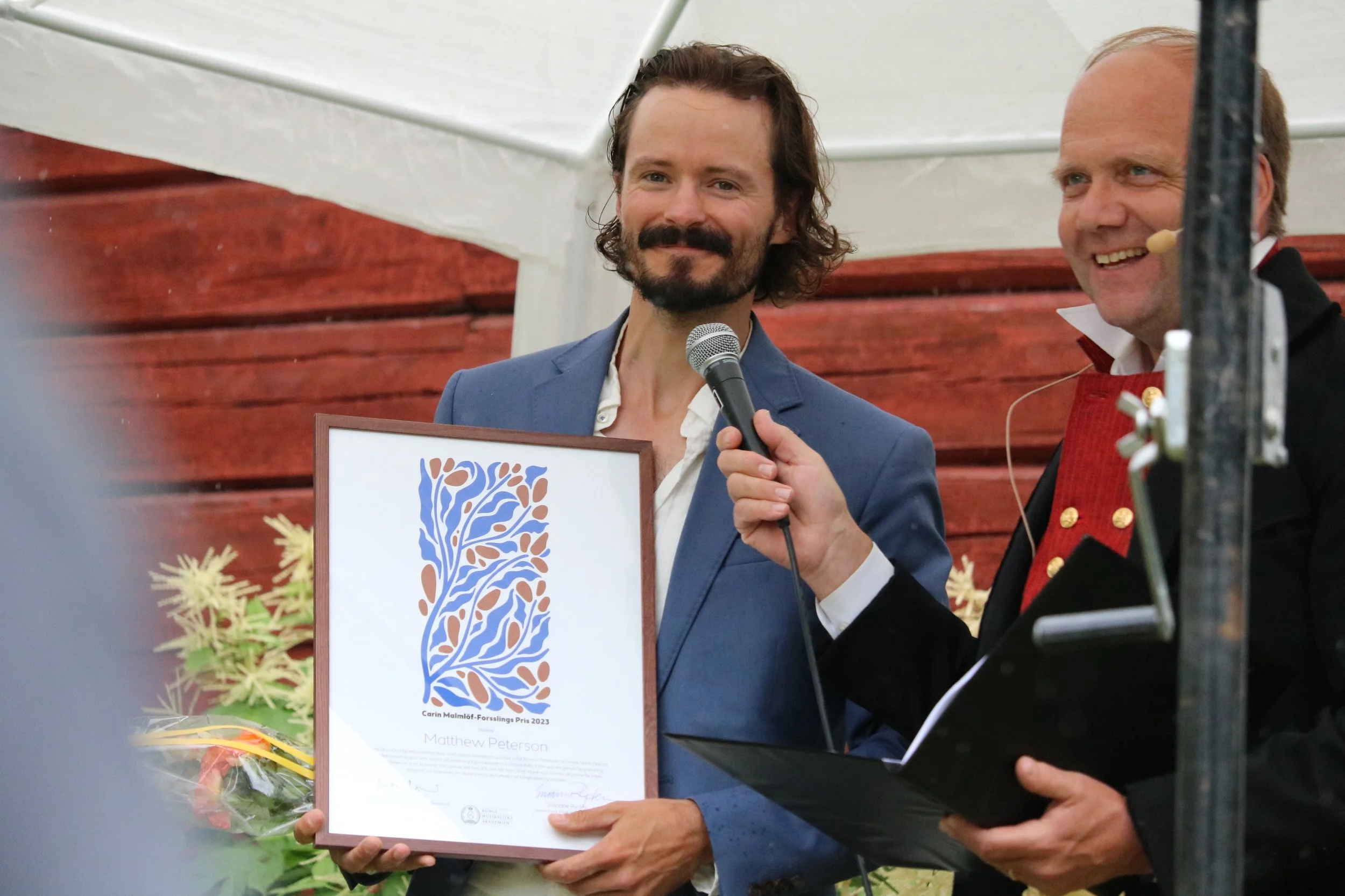 Matthew Peterson awarded prestigious Carin Malmlöf-Forssling composer prize from the Royal Swedish Academy of Music