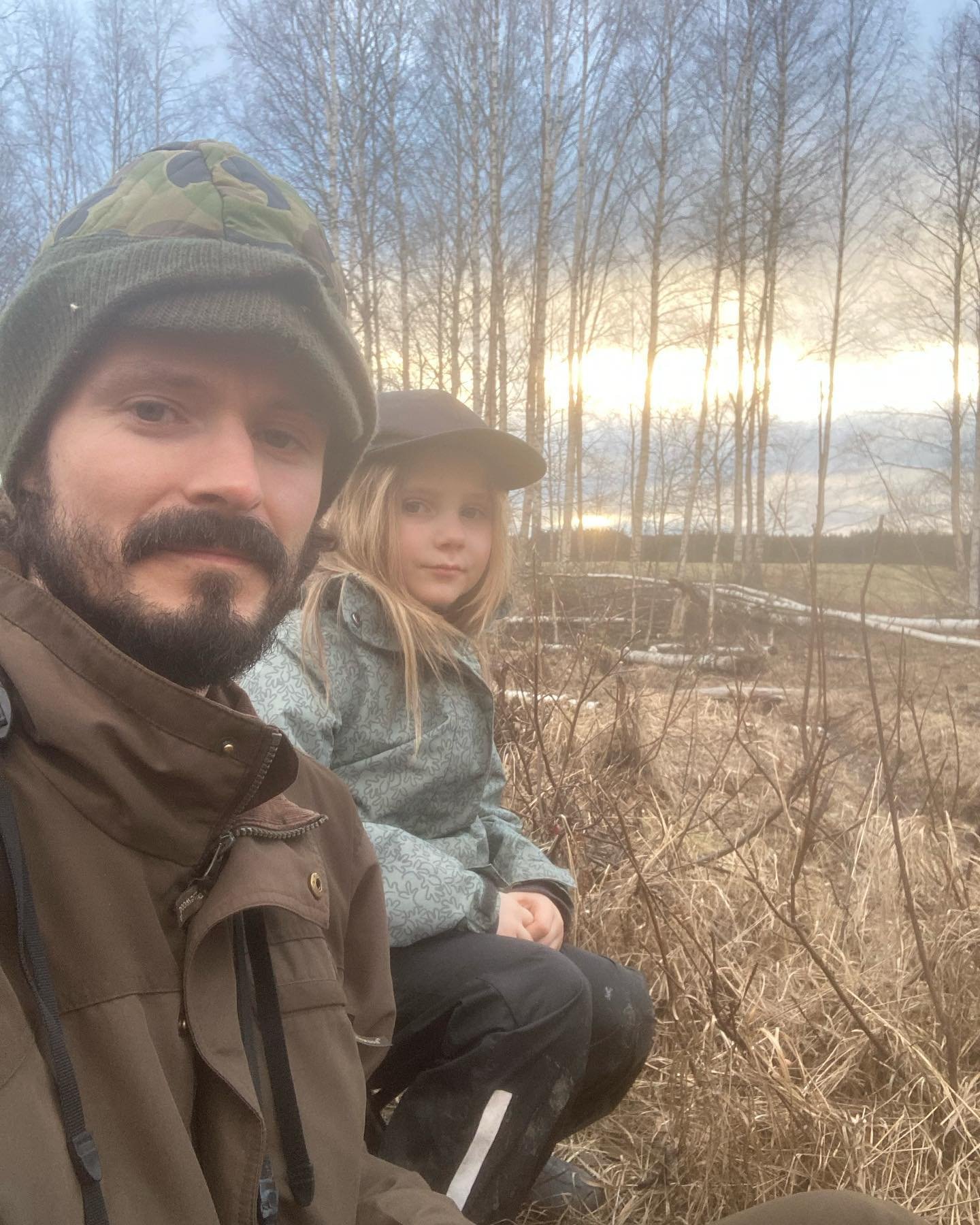 It&rsquo;s the busiest time of year, but the kids and I are still managing to get some time outdoors together - hunting, hiking, and bouncing. #composer #dad