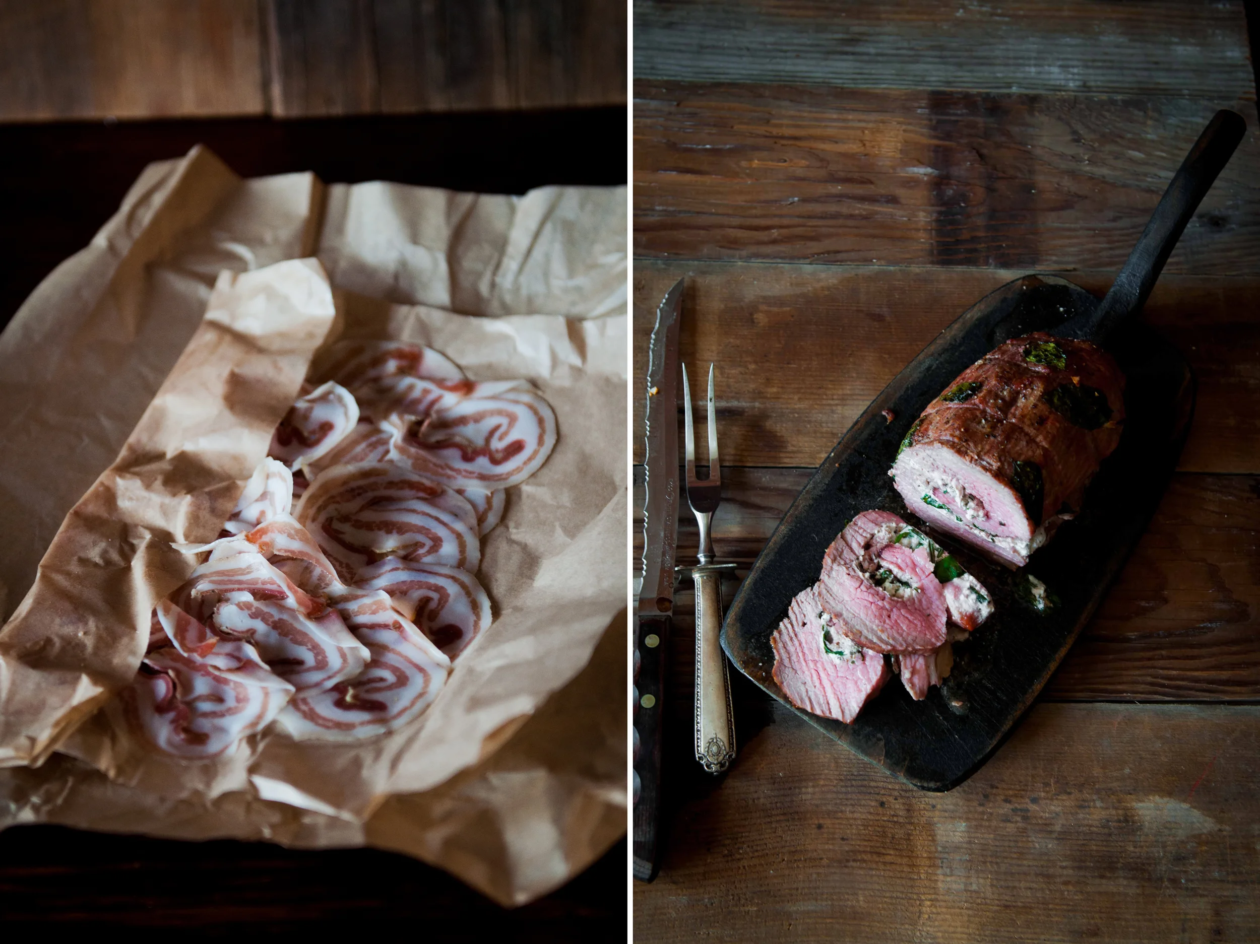 Circles of meat