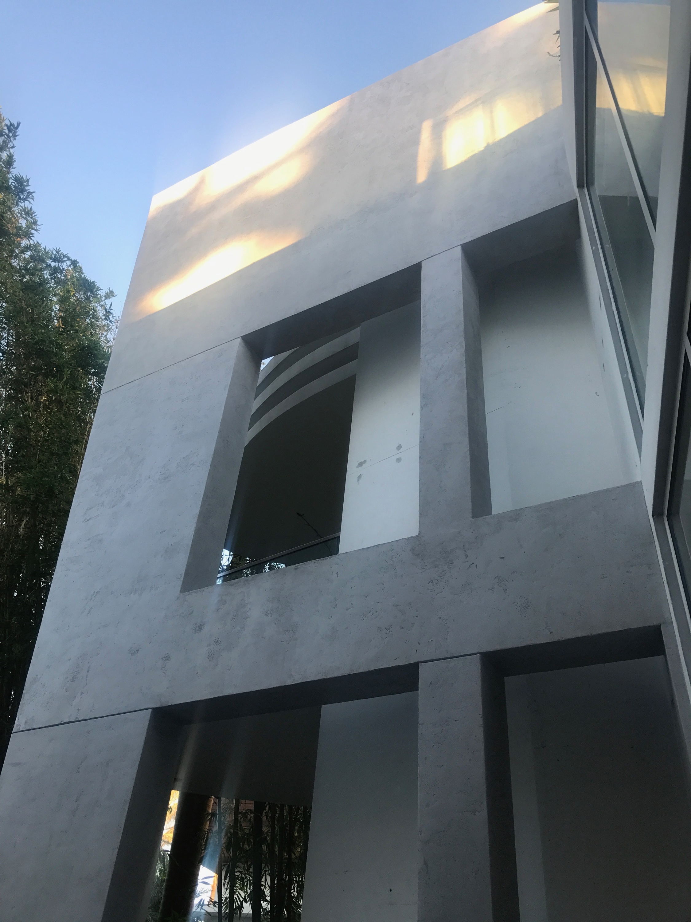 Micro Cement Exterior Finish