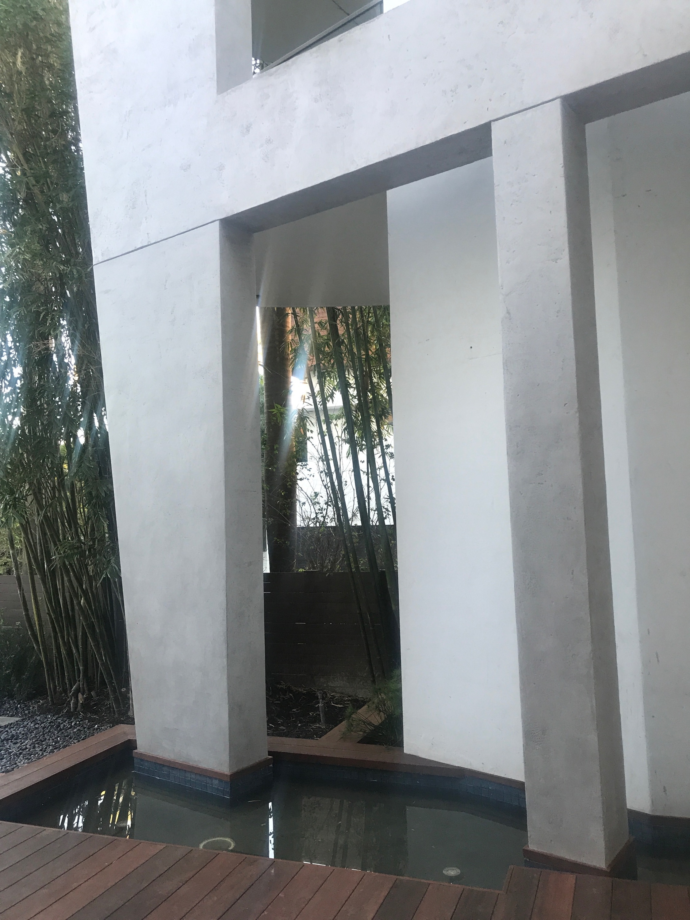 Exterior Micro Cement Finish