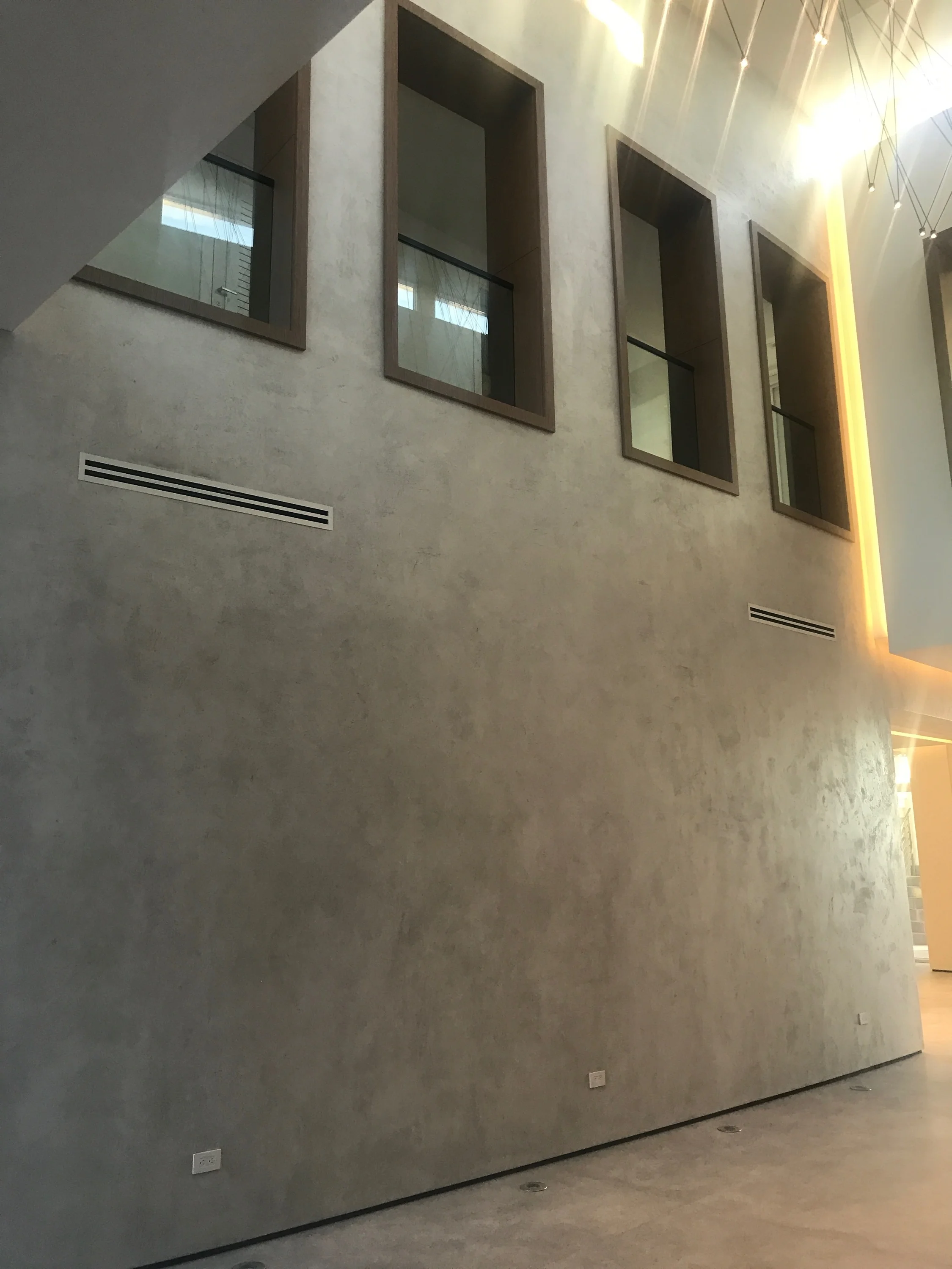 Micro Cement Interior Finish