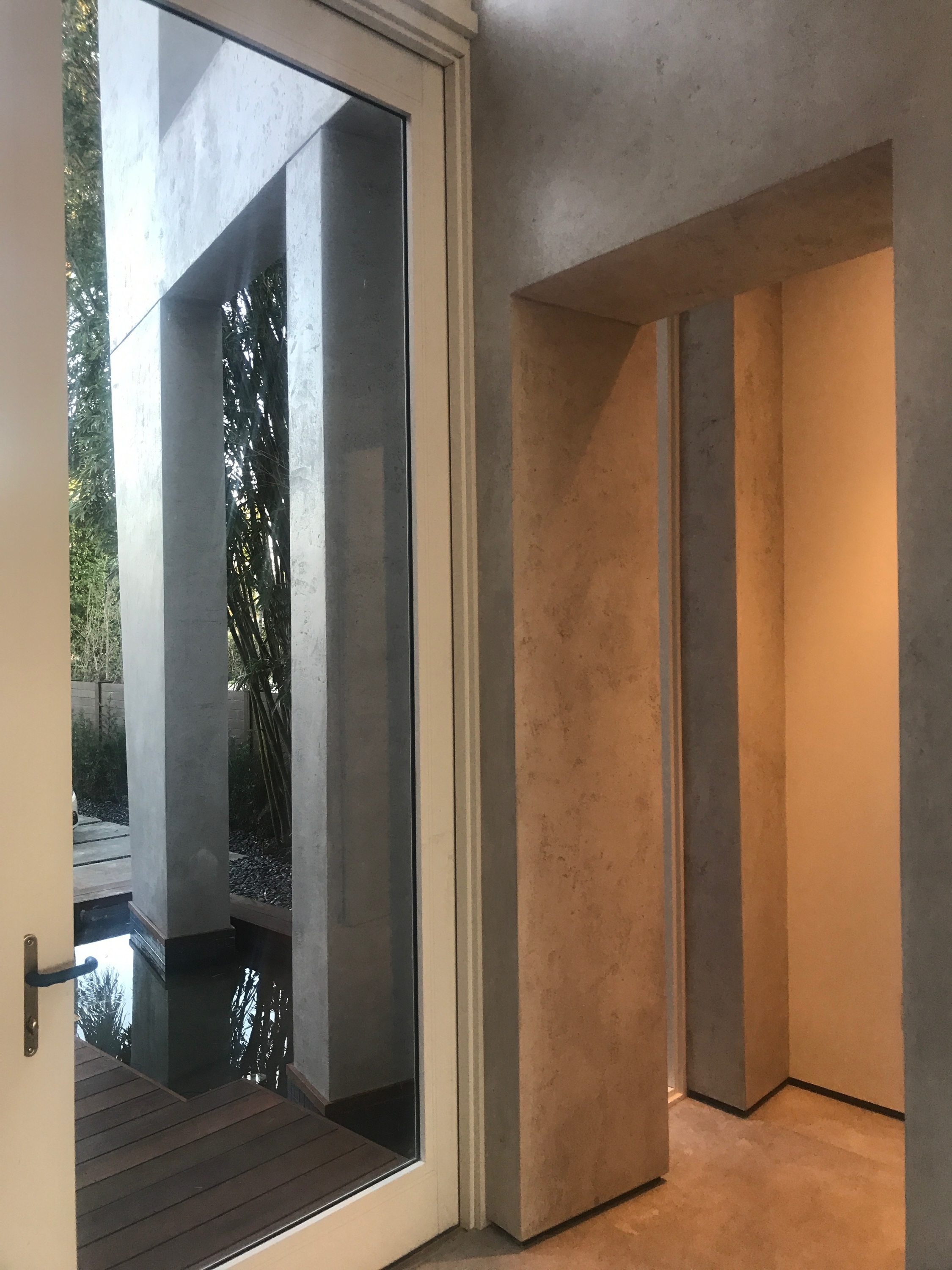Exterior to Interior Micro Cement