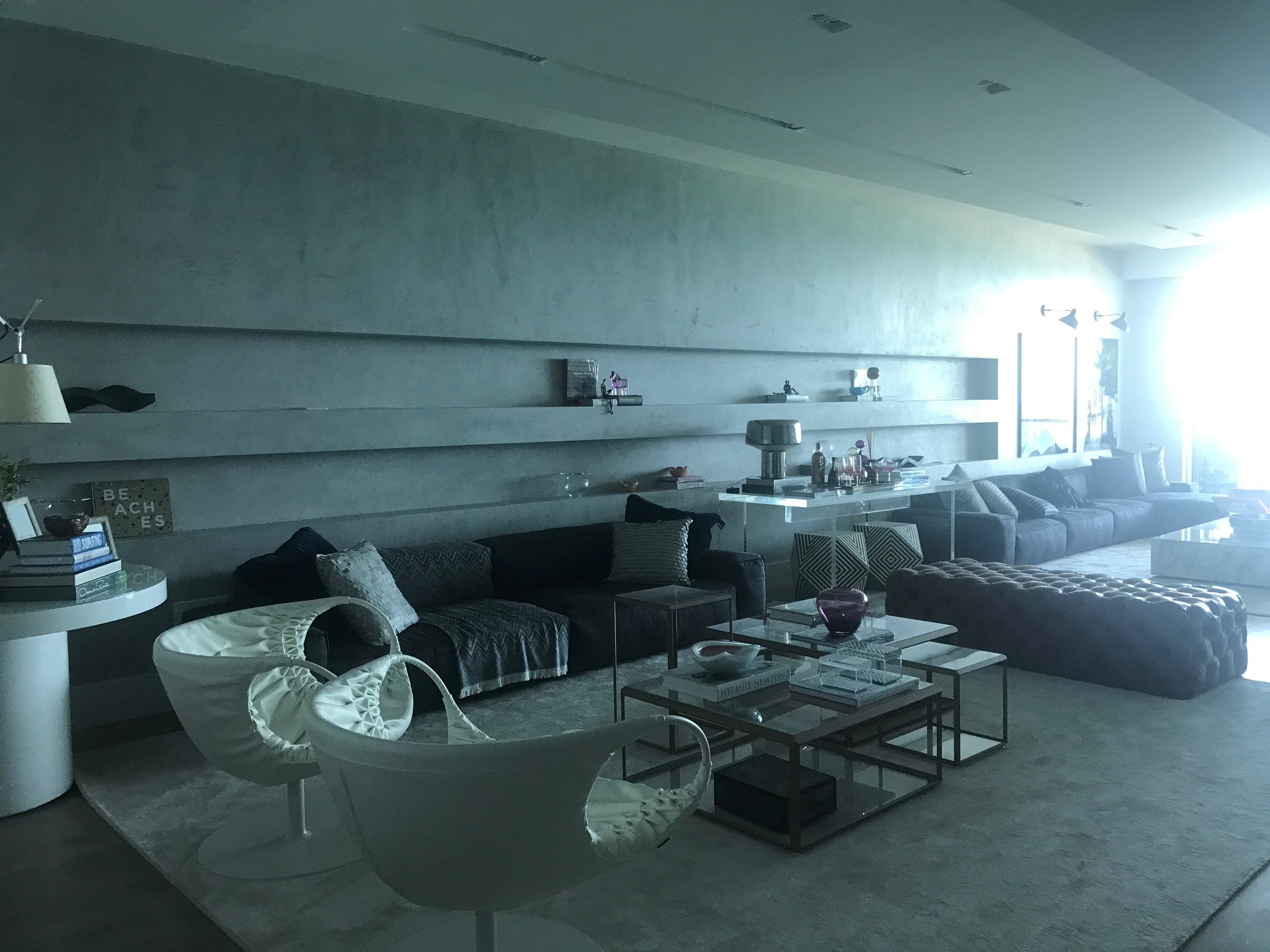Micro Cement Feature Wall