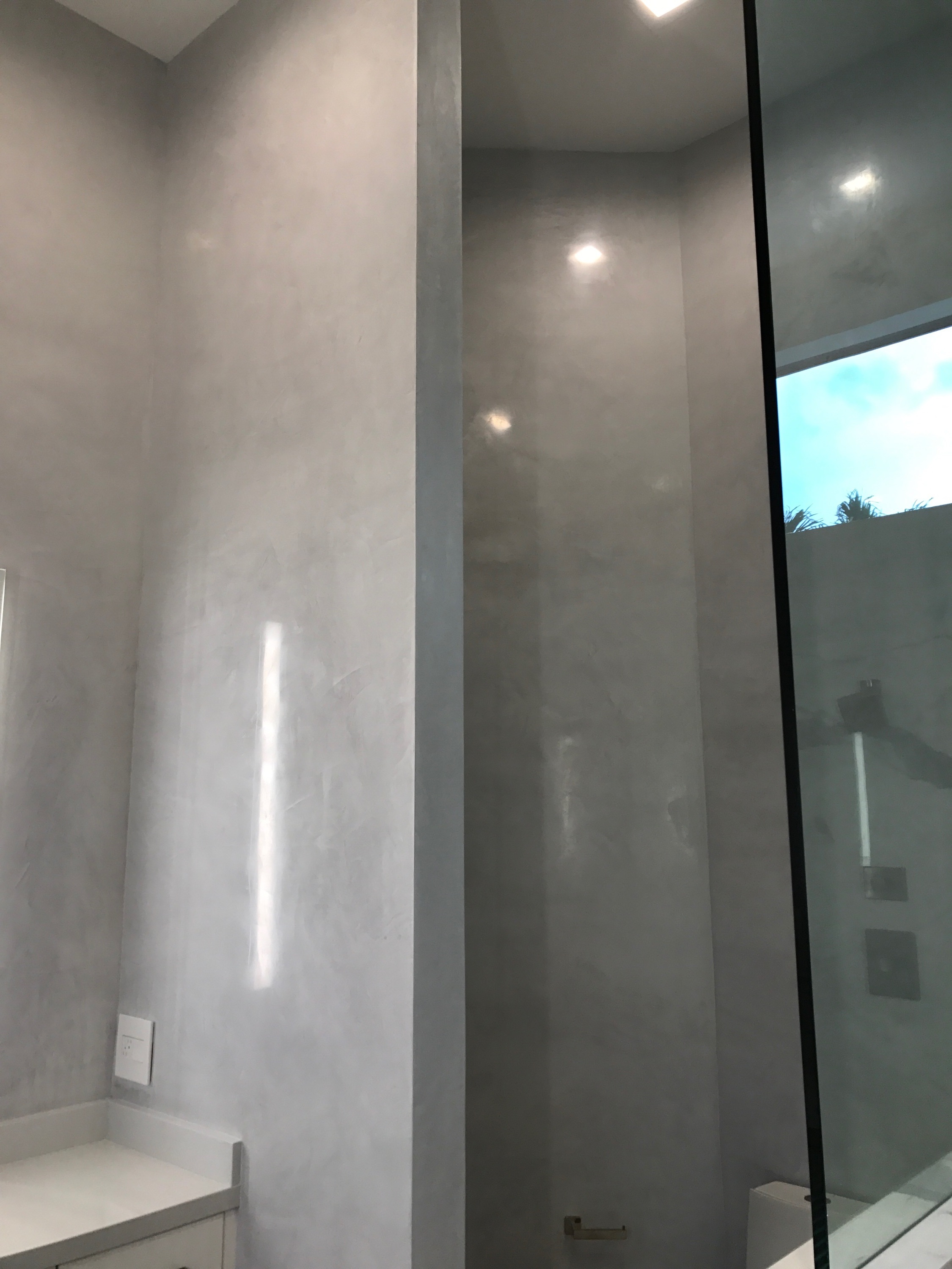Venetian Plaster Bathroom