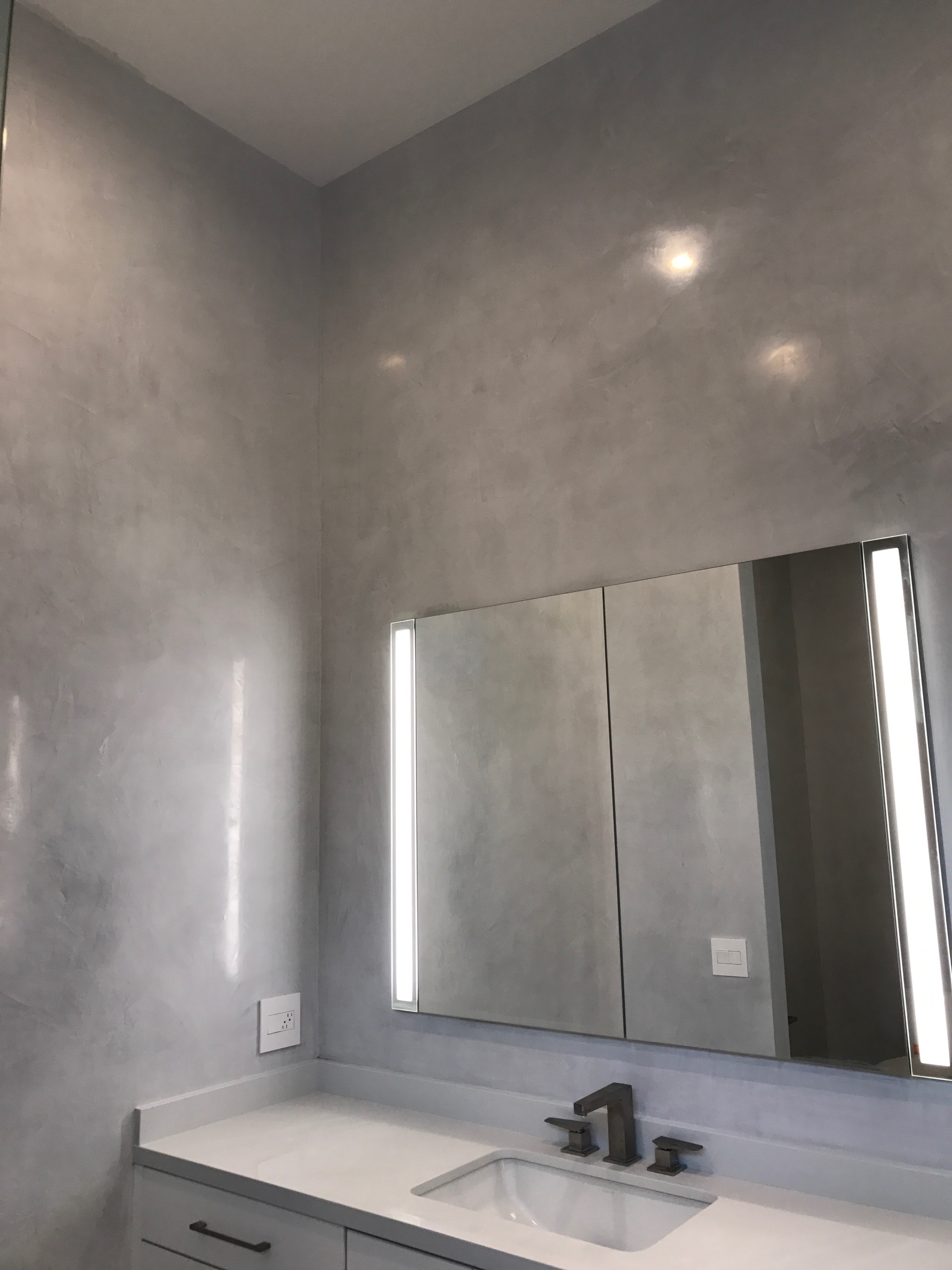 Venetian Plaster Bathroom