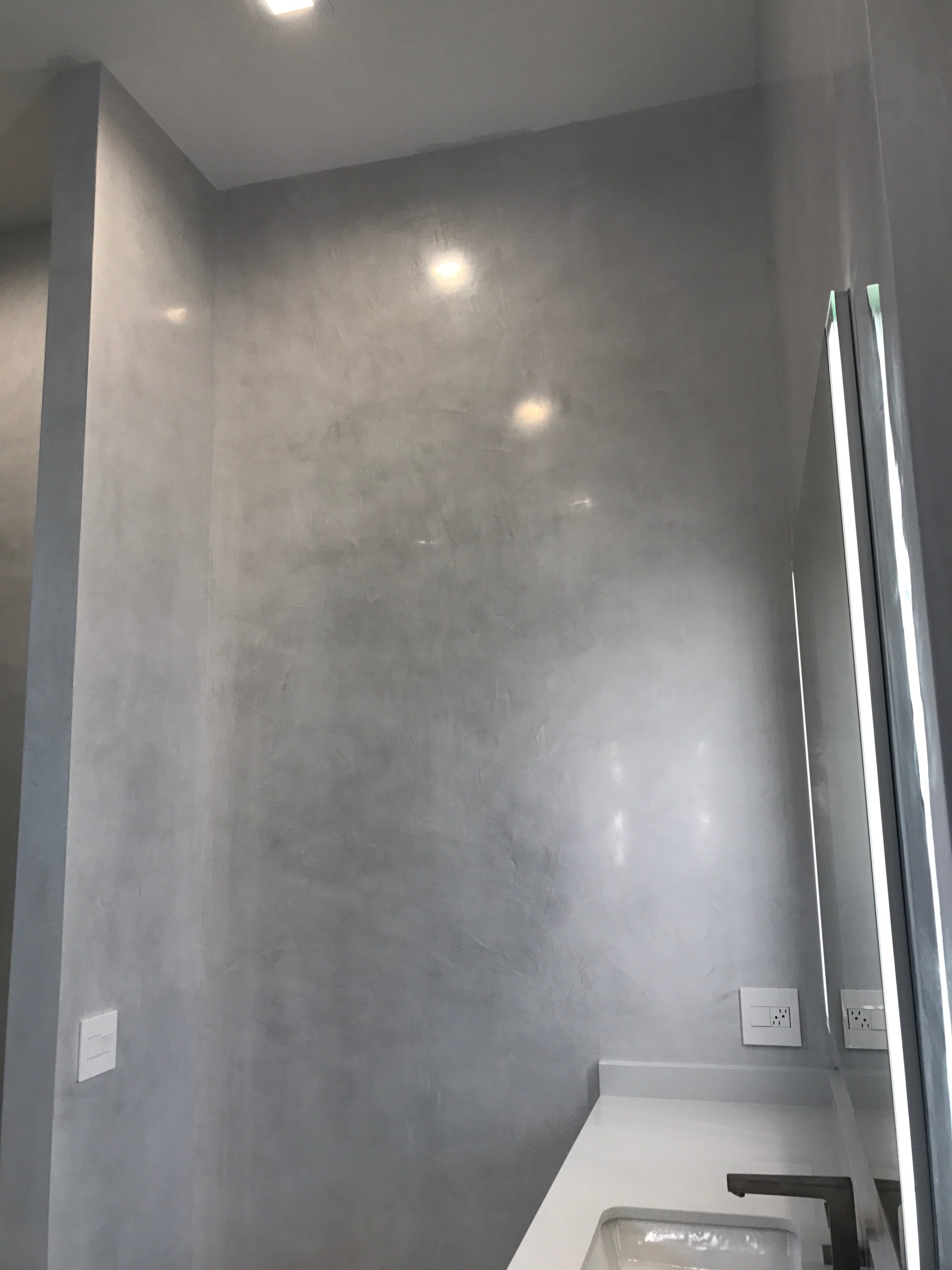 Venetian Plaster Bathroom
