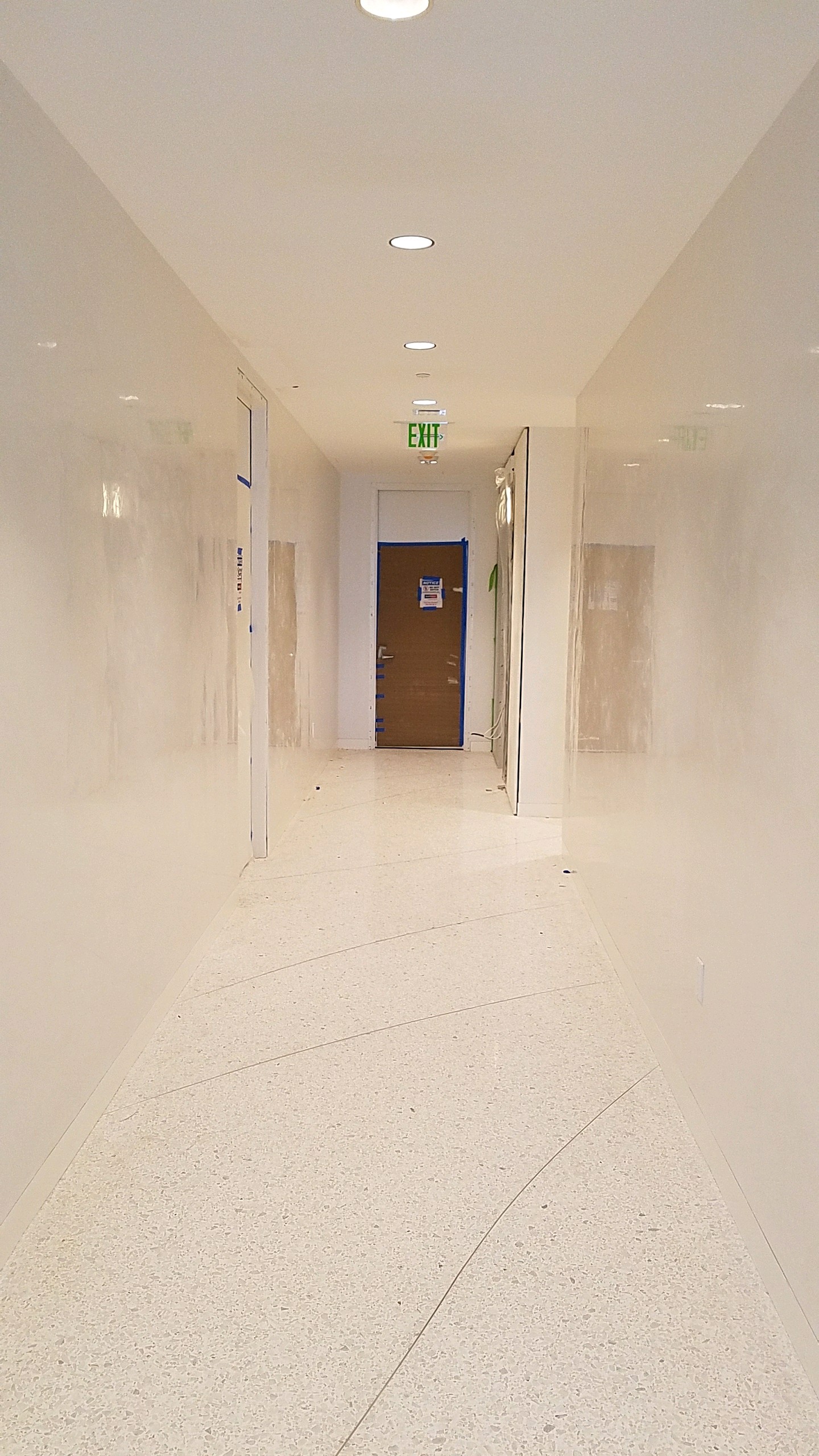 Venetian Plaster Hallway