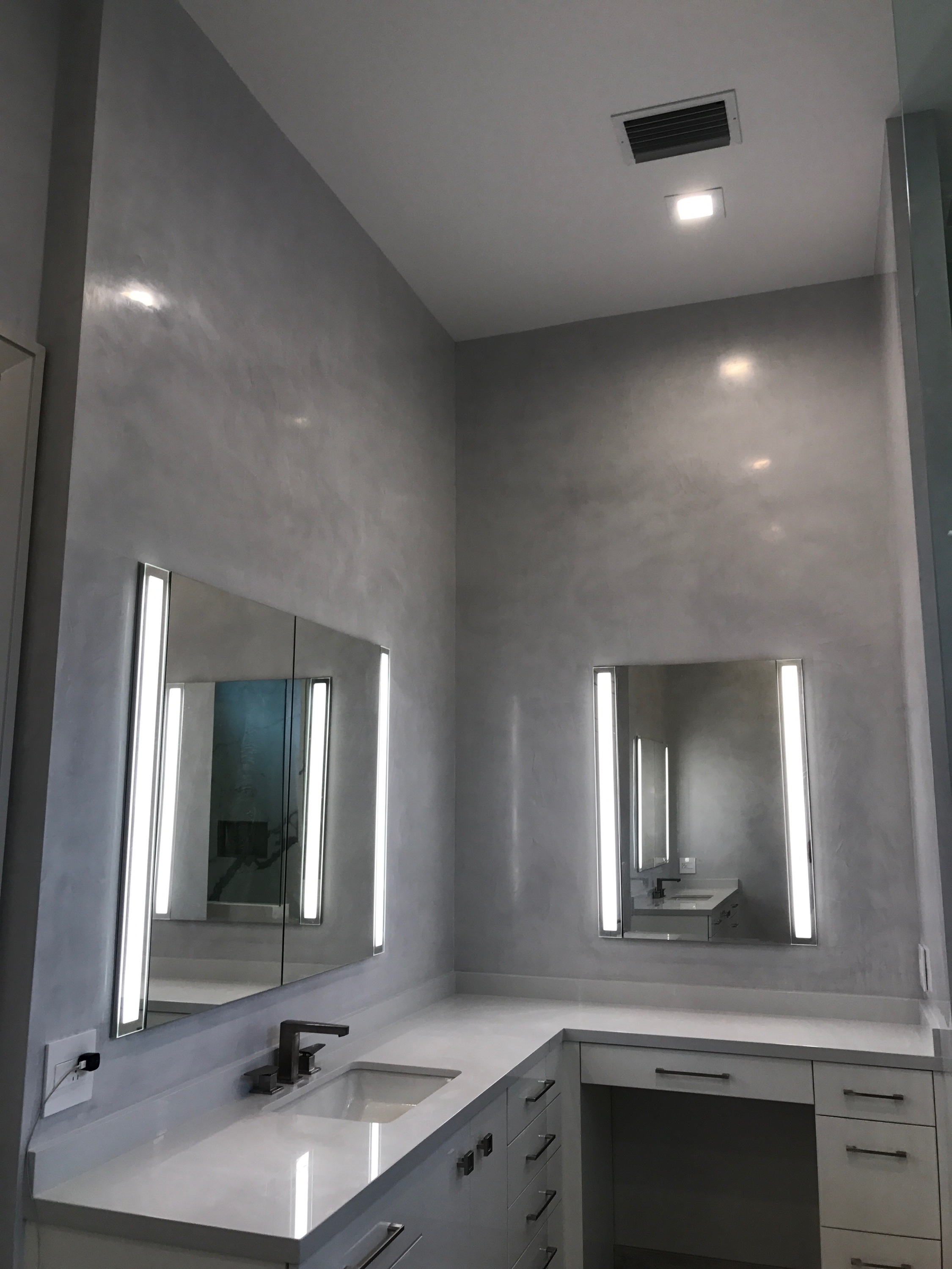Venetian Plaster Bathroom