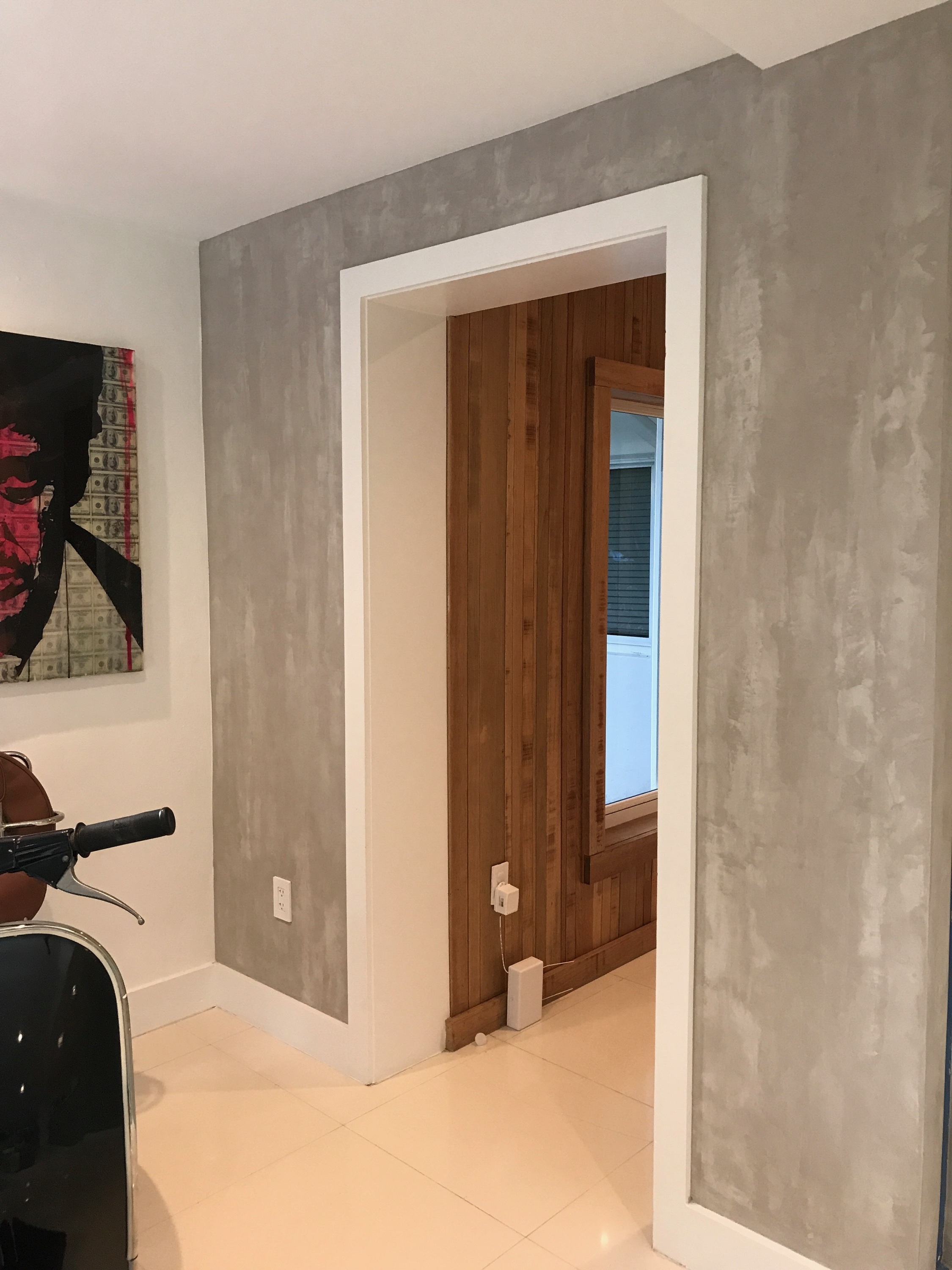 Venetian Plaster Two Tone