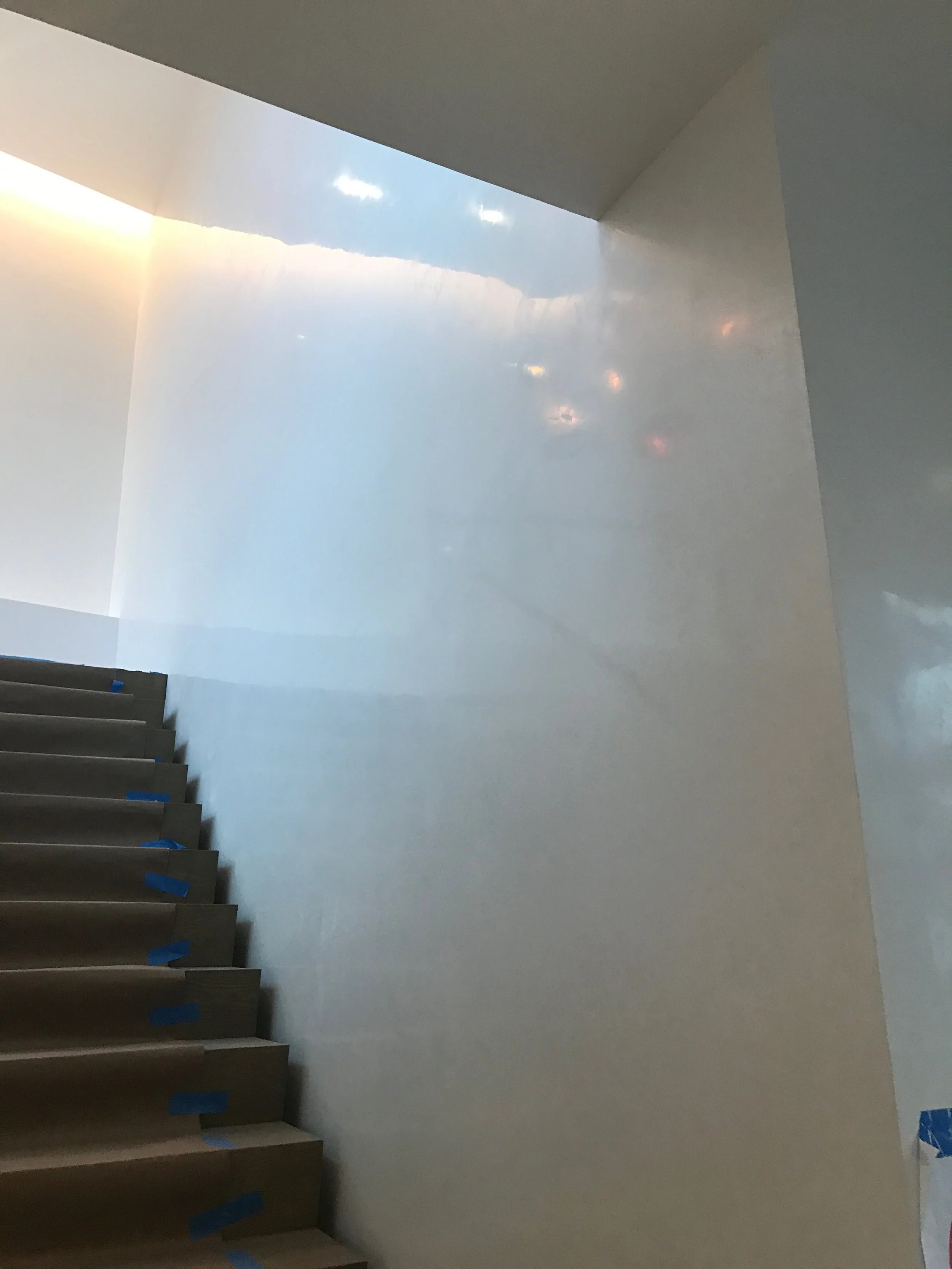 White High Gloss Venetian Plaster