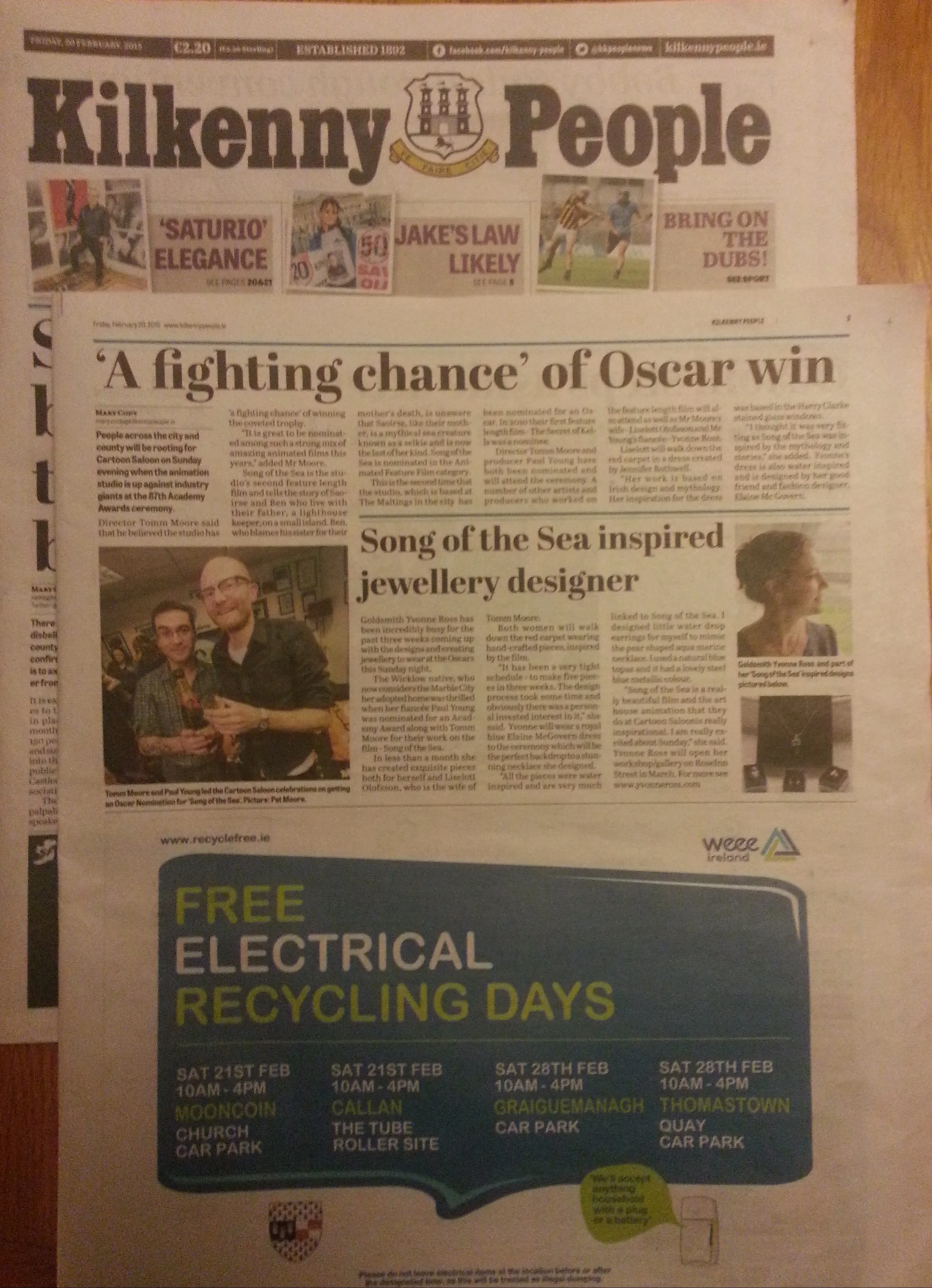 Kilkenny People 18-02-2015