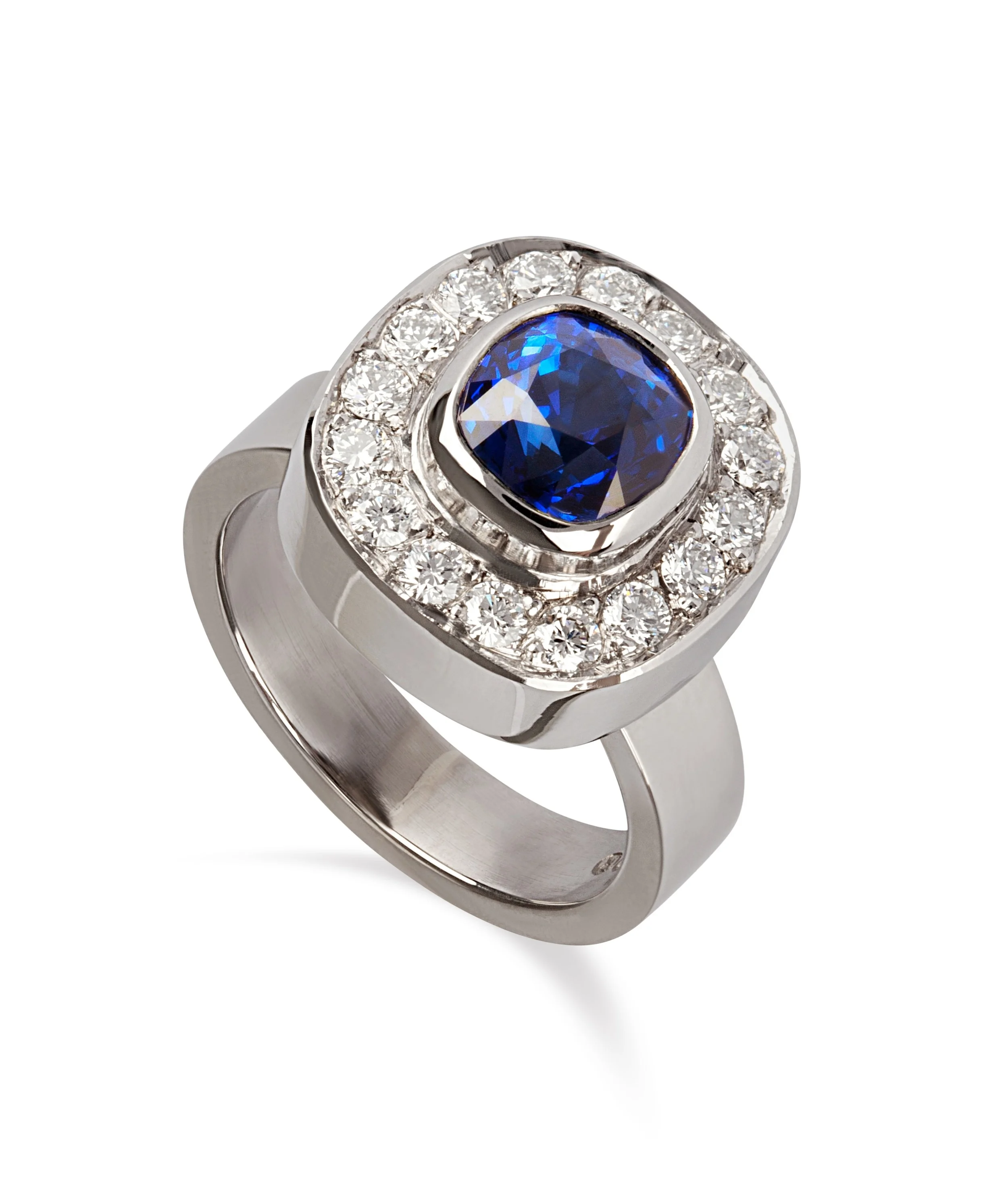 Sapphire Engagement Ring