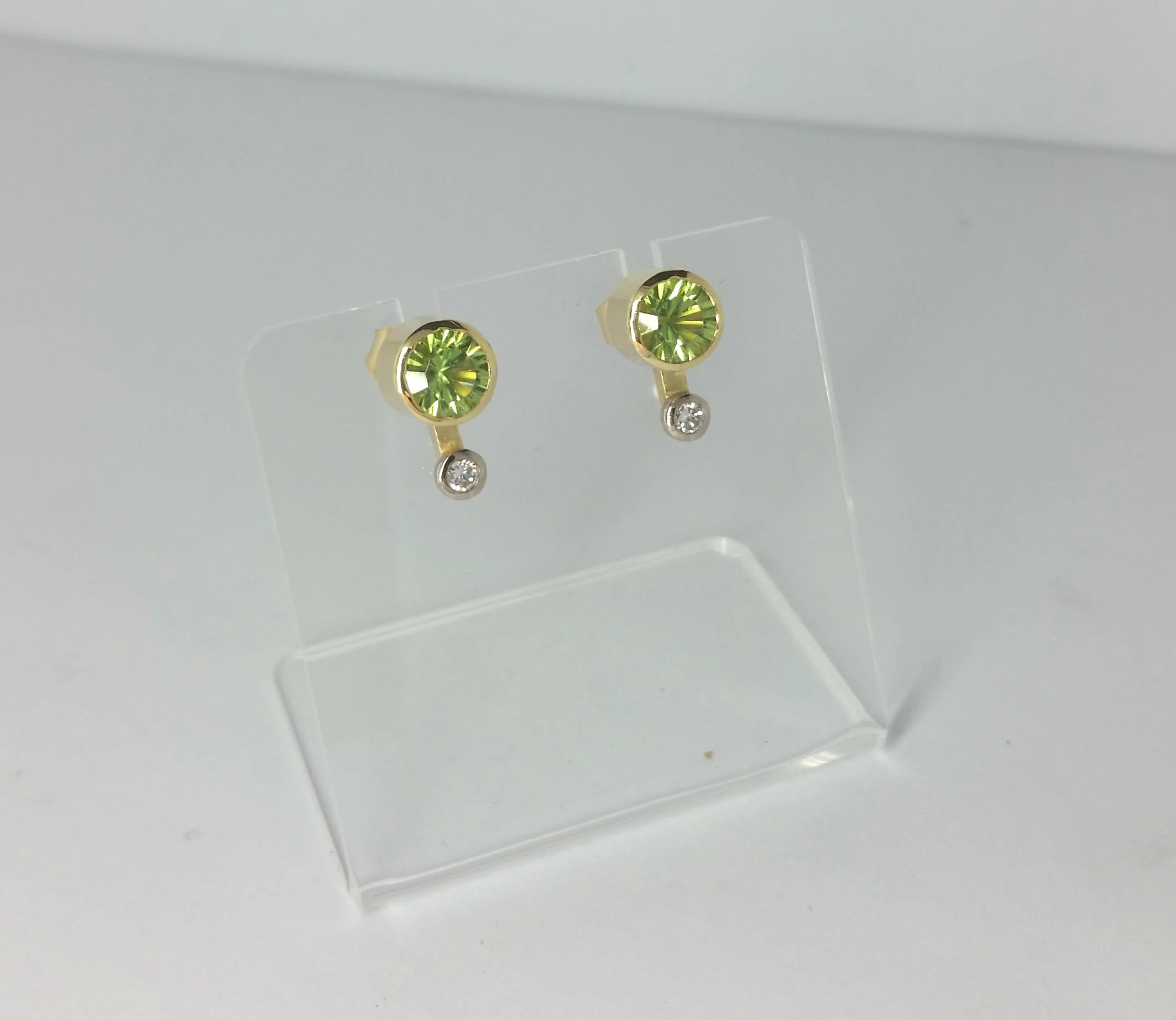 Peridot earrings
