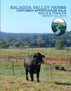 Spring 2014 Customer Appreciation Sale Bulls and Females READ THE SALE REPORT