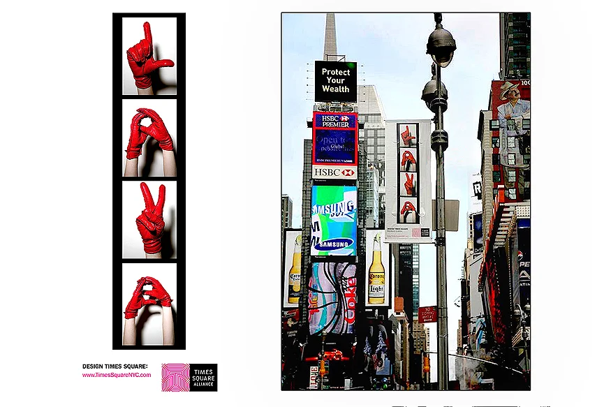 Banner Content Photography for Times Square Alliance